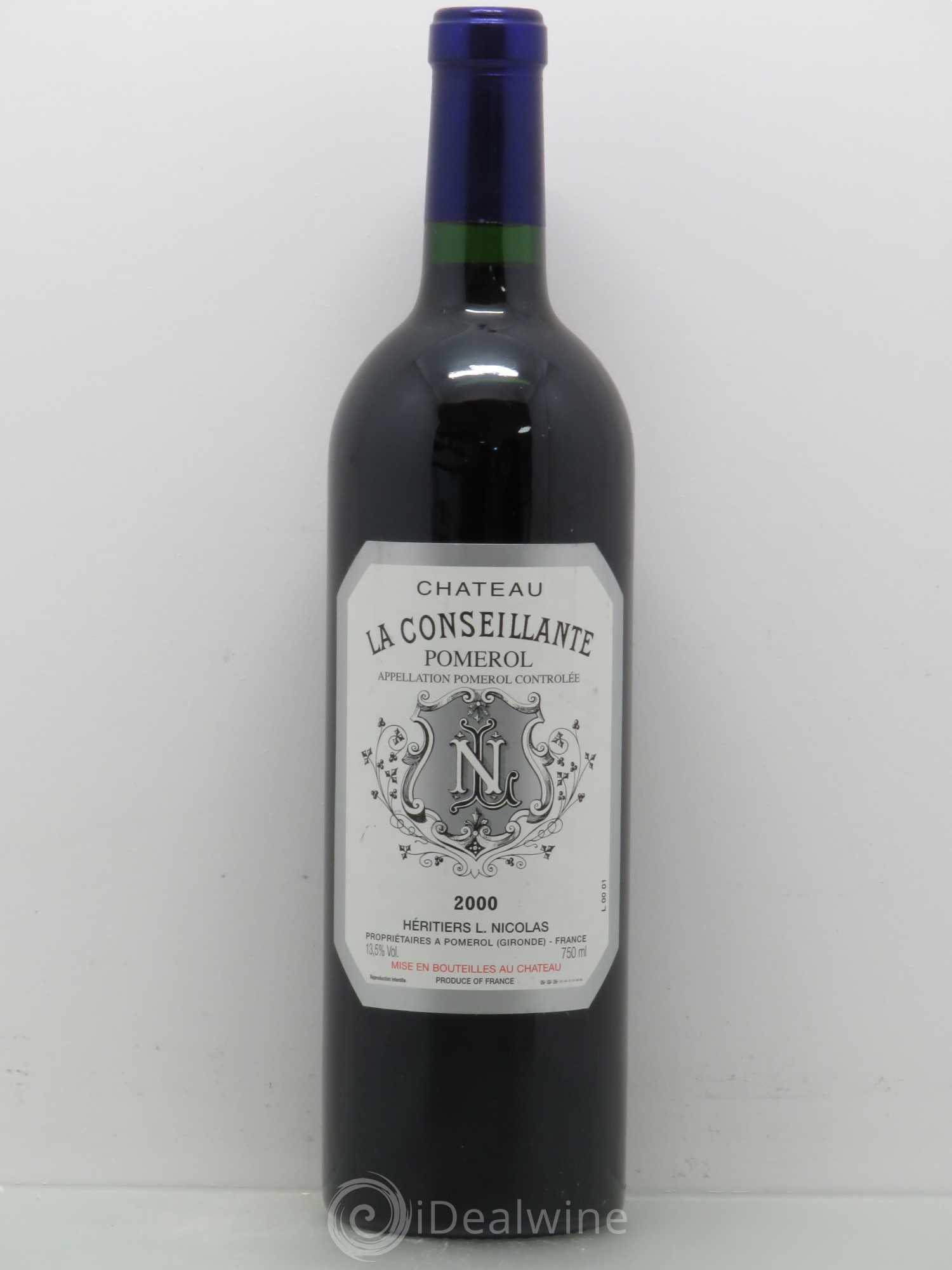 Château la Conseillante 2000 - Lot de 1 bouteille - 0