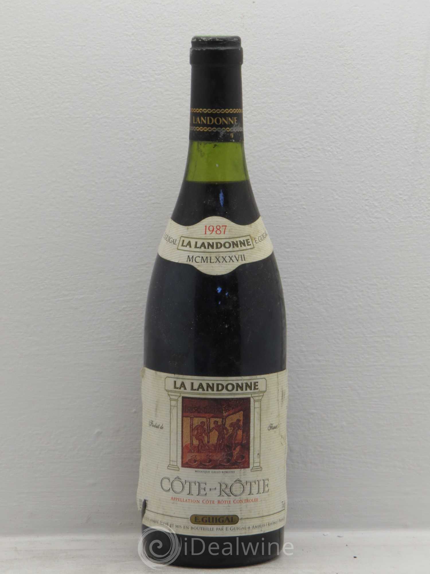 Côte-Rôtie La Mouline Guigal 1987 - Lot de 1 bouteille - 0
