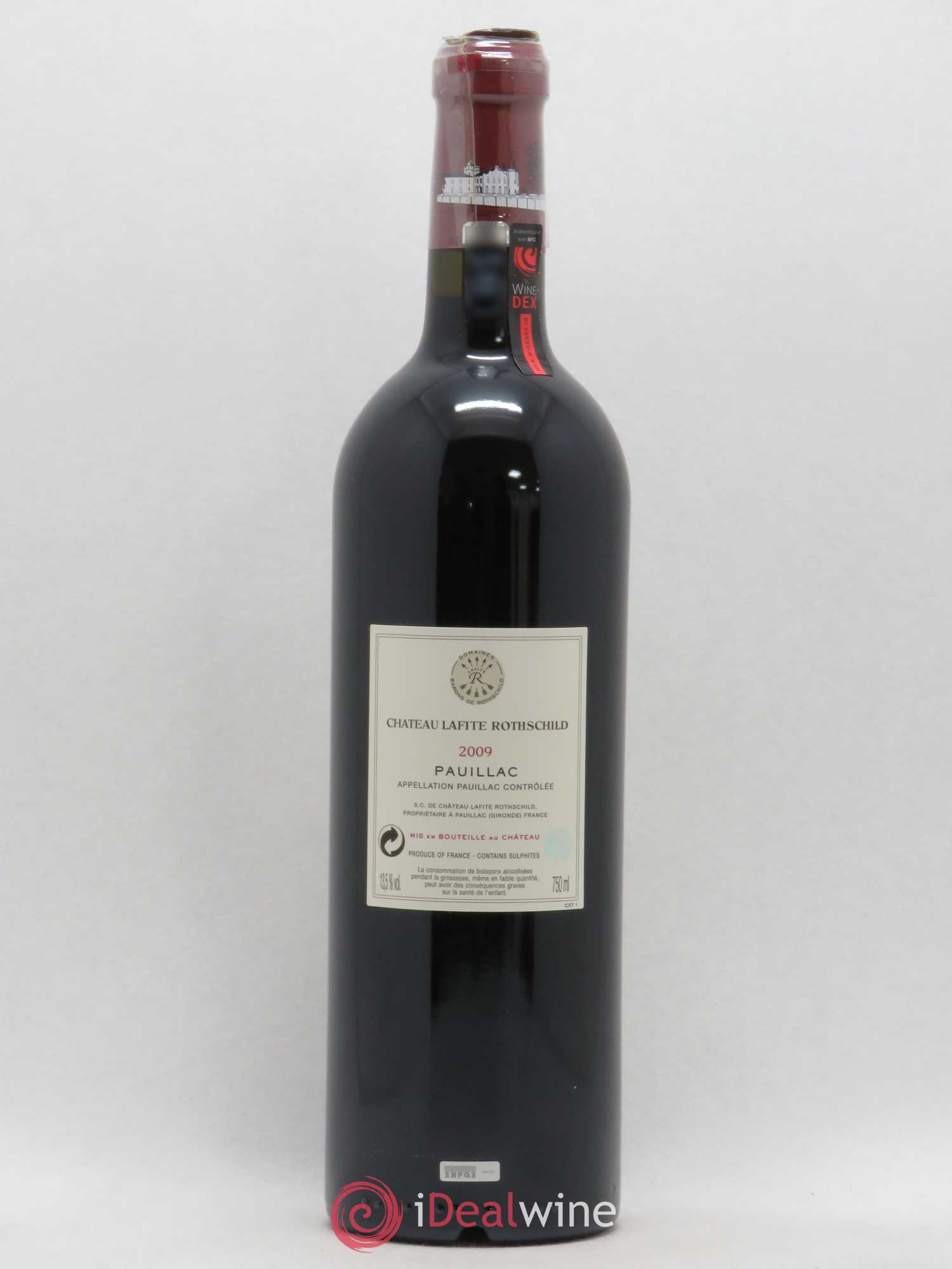 Château Lafite Rothschild 1er Grand Cru Classé 2009 - Lot de 1 bouteille - 1