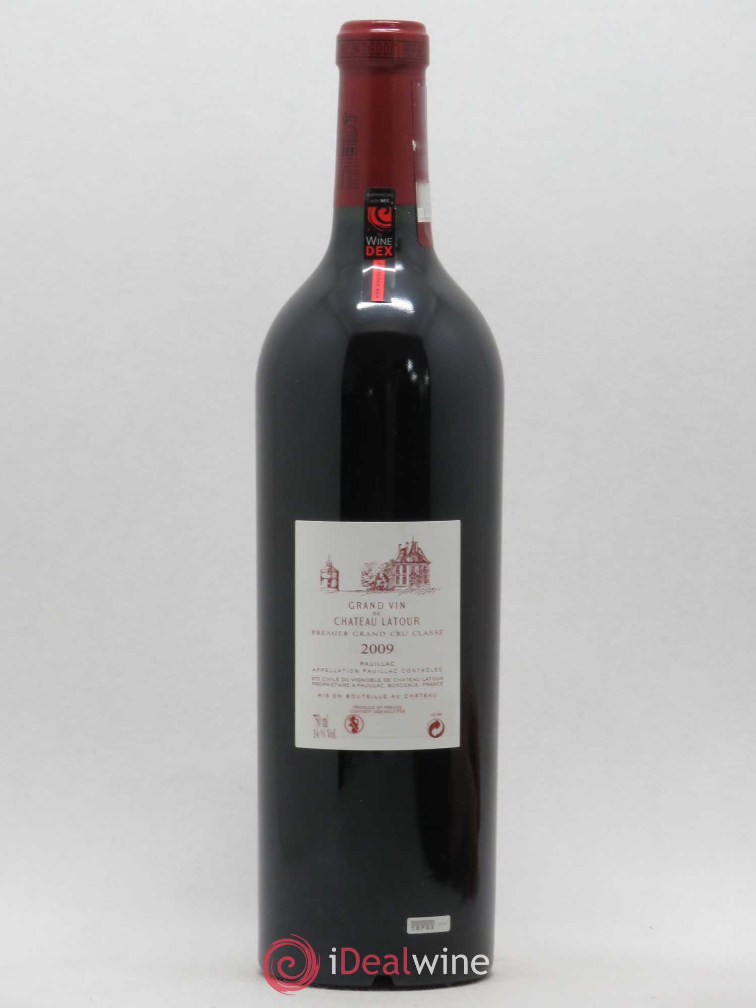 Château Latour 1er Grand Cru Classé 2009 - Lot de 1 bouteille - 1