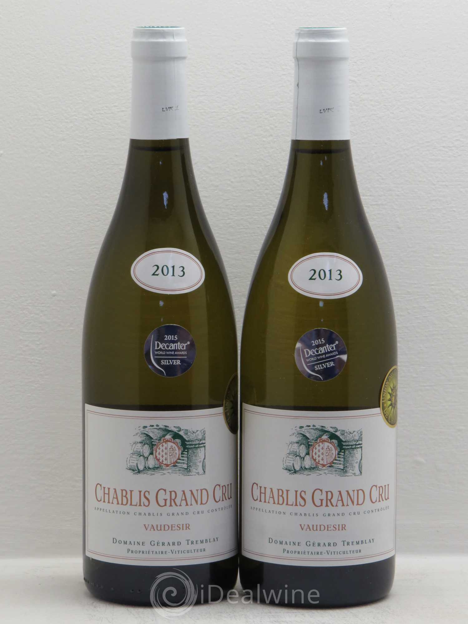 Chablis Grand Cru Gérard Tremblay 2013 - Posten von 2 Flaschen - 0