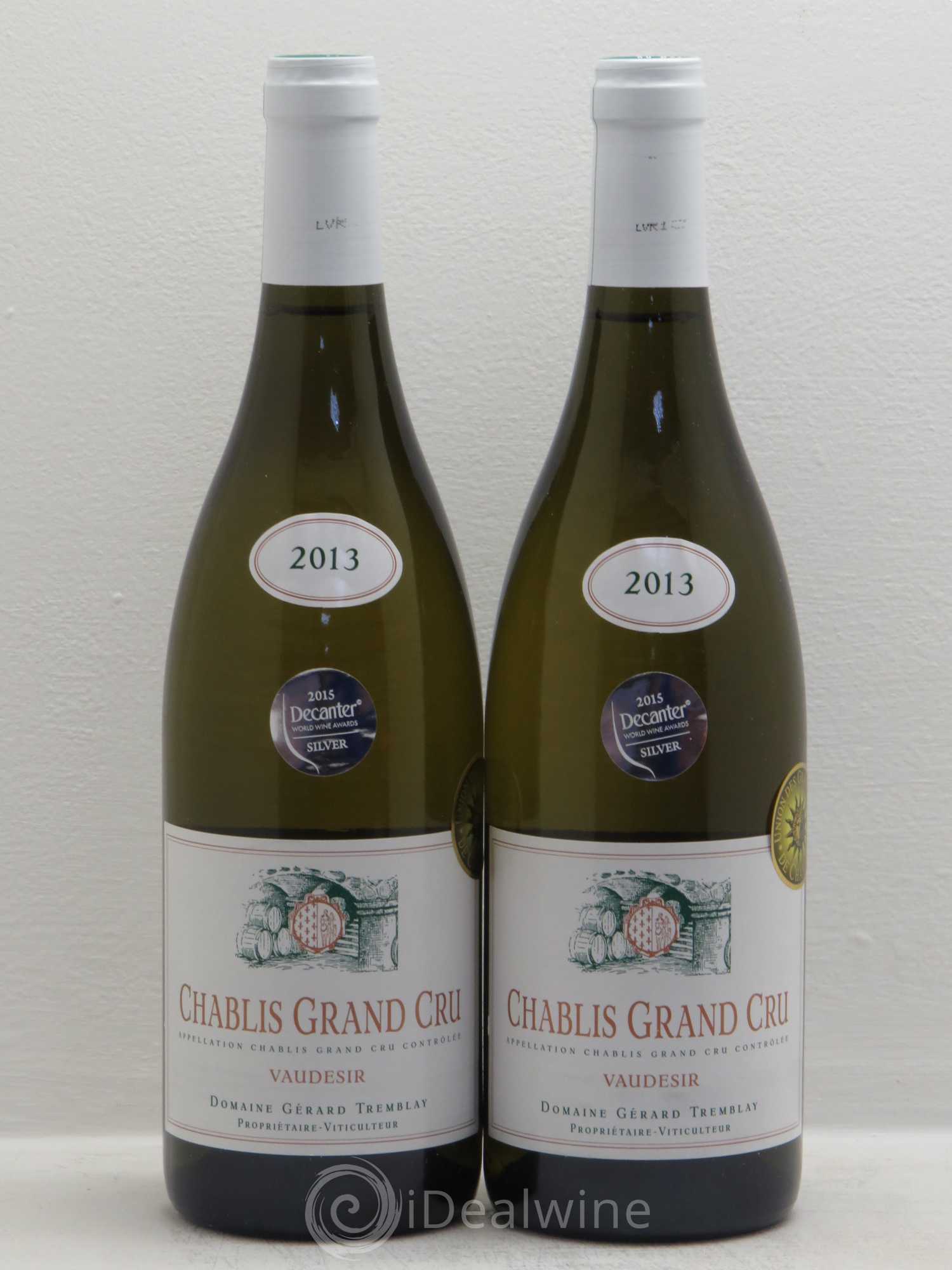 Chablis Grand Cru Gérard Tremblay 2013 - Posten von 2 Flaschen - 0