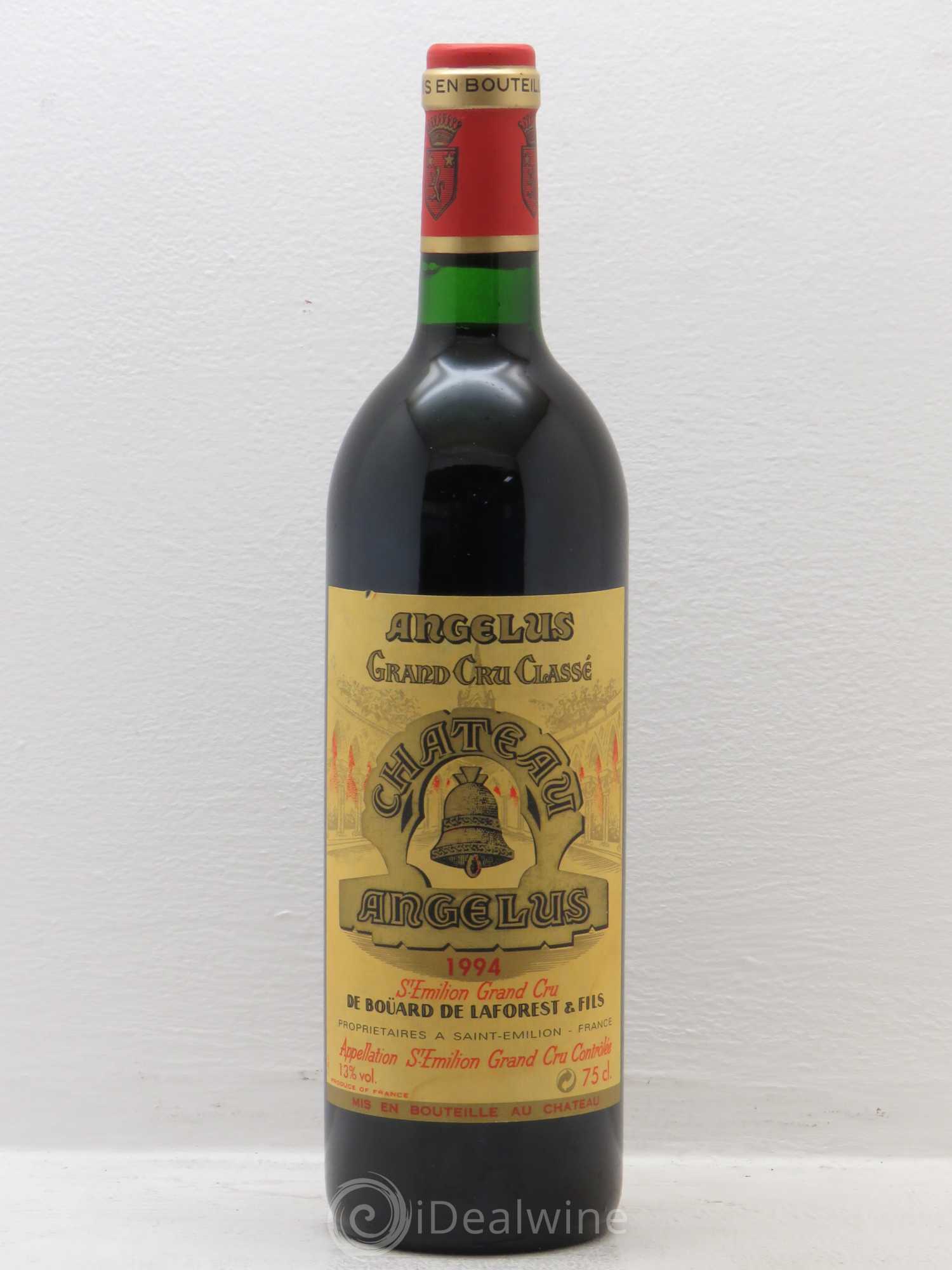Château Angélus 1er Grand Cru Classé A 1994 - Lot de 1 bouteille - 0