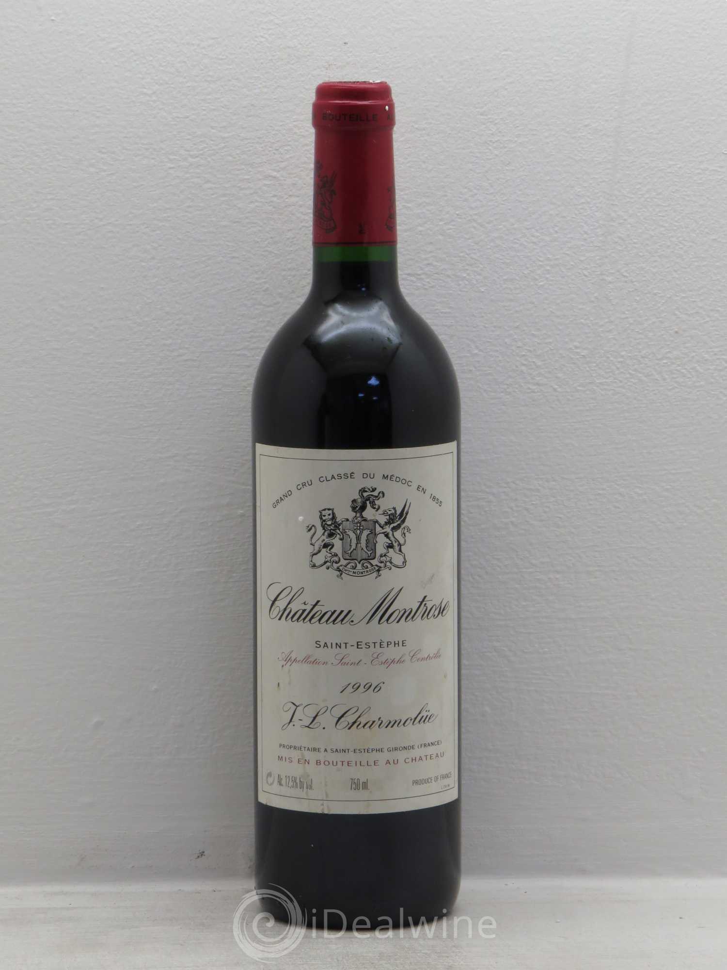 Château Montrose 2ème Grand Cru Classé 1996 - Lot de 6 bouteilles - 0