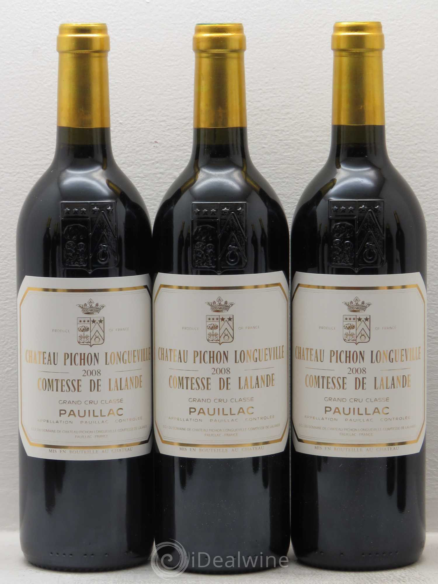 Château Pichon Longueville Comtesse de Lalande 2ème Grand Cru Classé 2008 - Lot de 12 bouteilles - 2