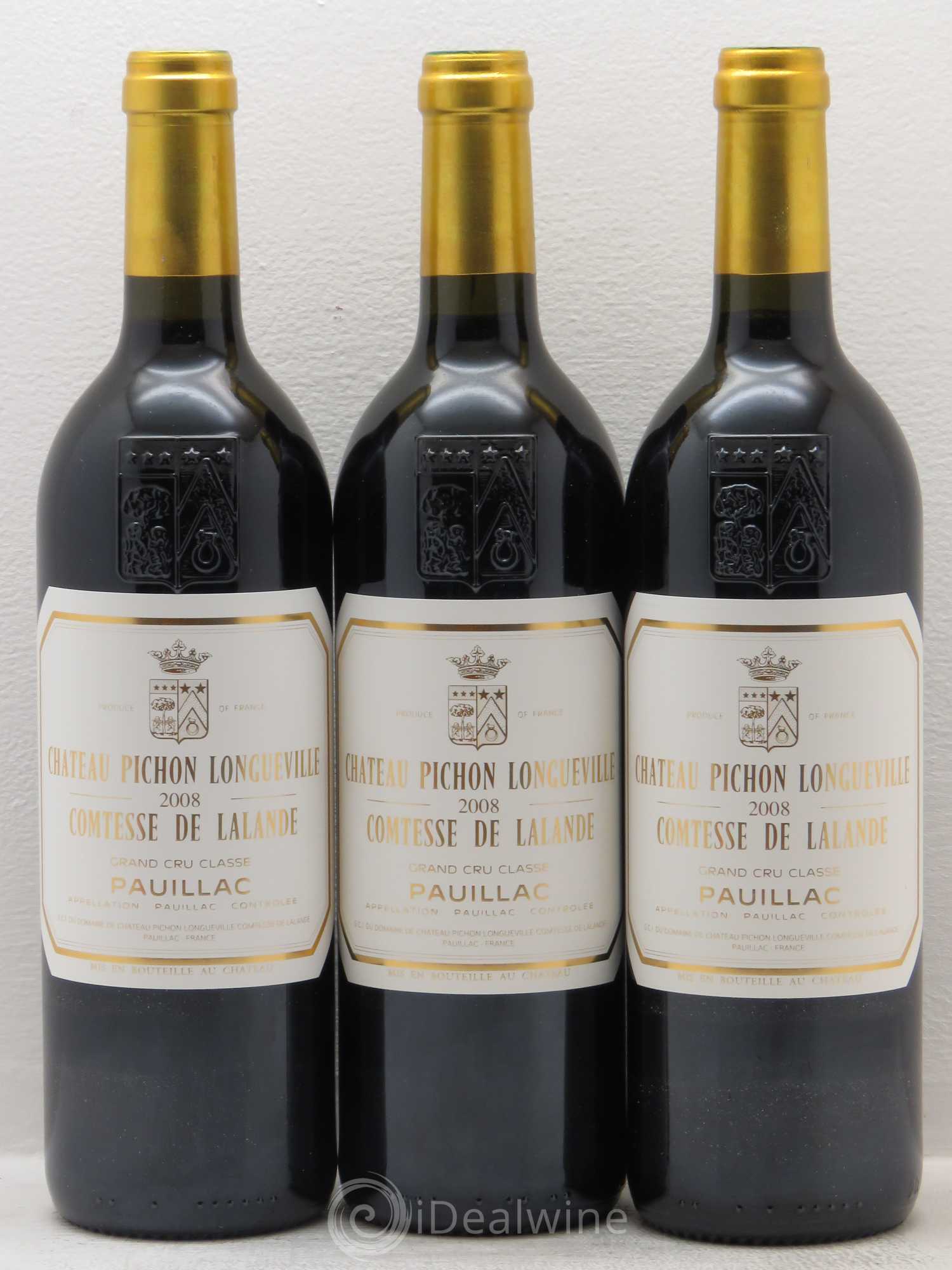 Château Pichon Longueville Comtesse de Lalande 2ème Grand Cru Classé 2008 - Lot de 12 bouteilles - 4