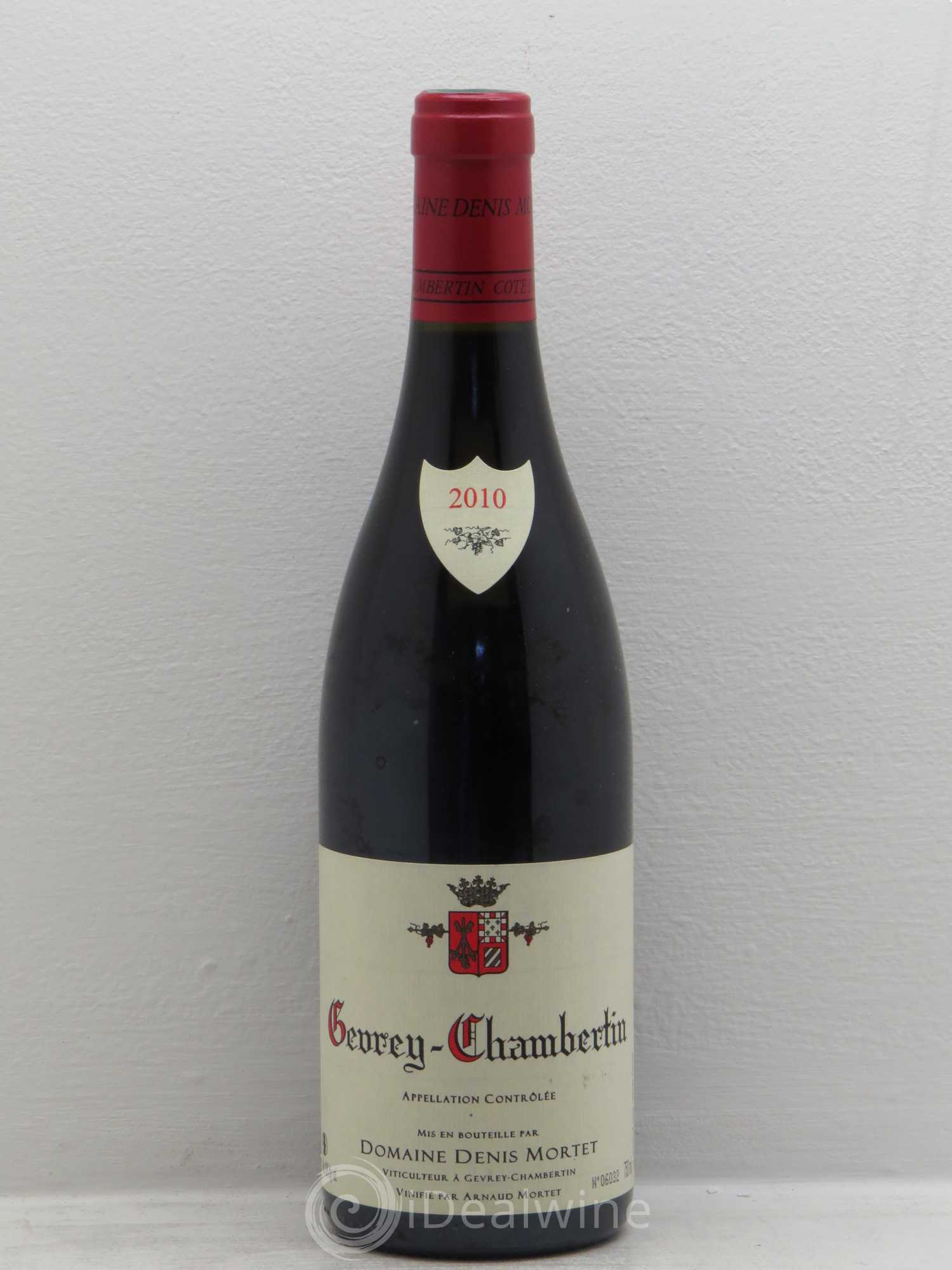 Gevrey-Chambertin Denis Mortet (Domaine) 2010 - Lot de 1 bouteille - 0