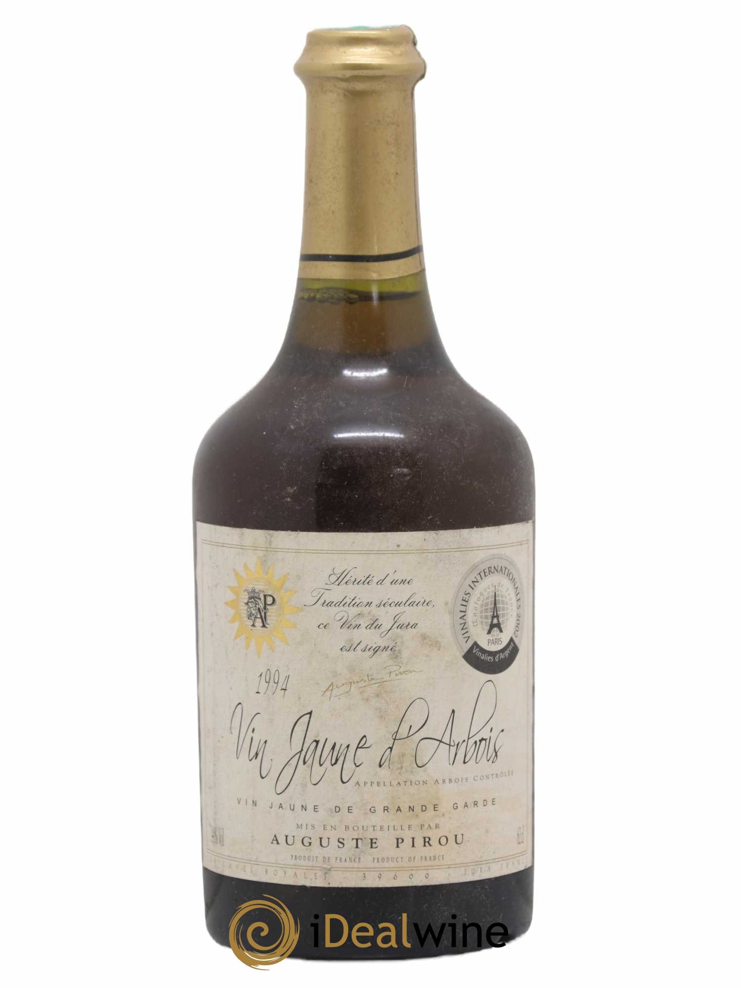 Arbois Vin Jaune Pirou 1994 - Lot de 1 bouteille - 0