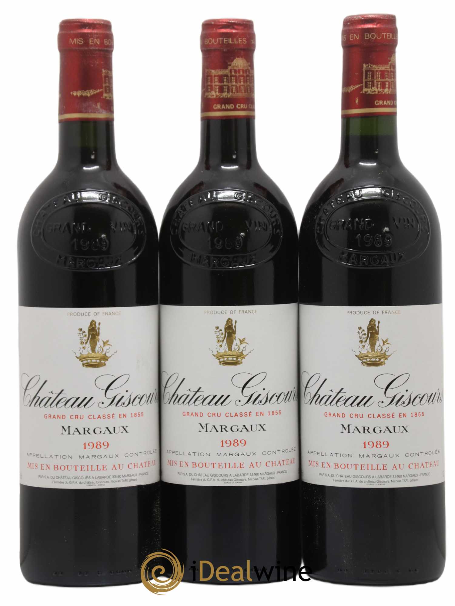Château Giscours 3ème Grand Cru Classé 1989 - Lot de 12 bouteilles - 3