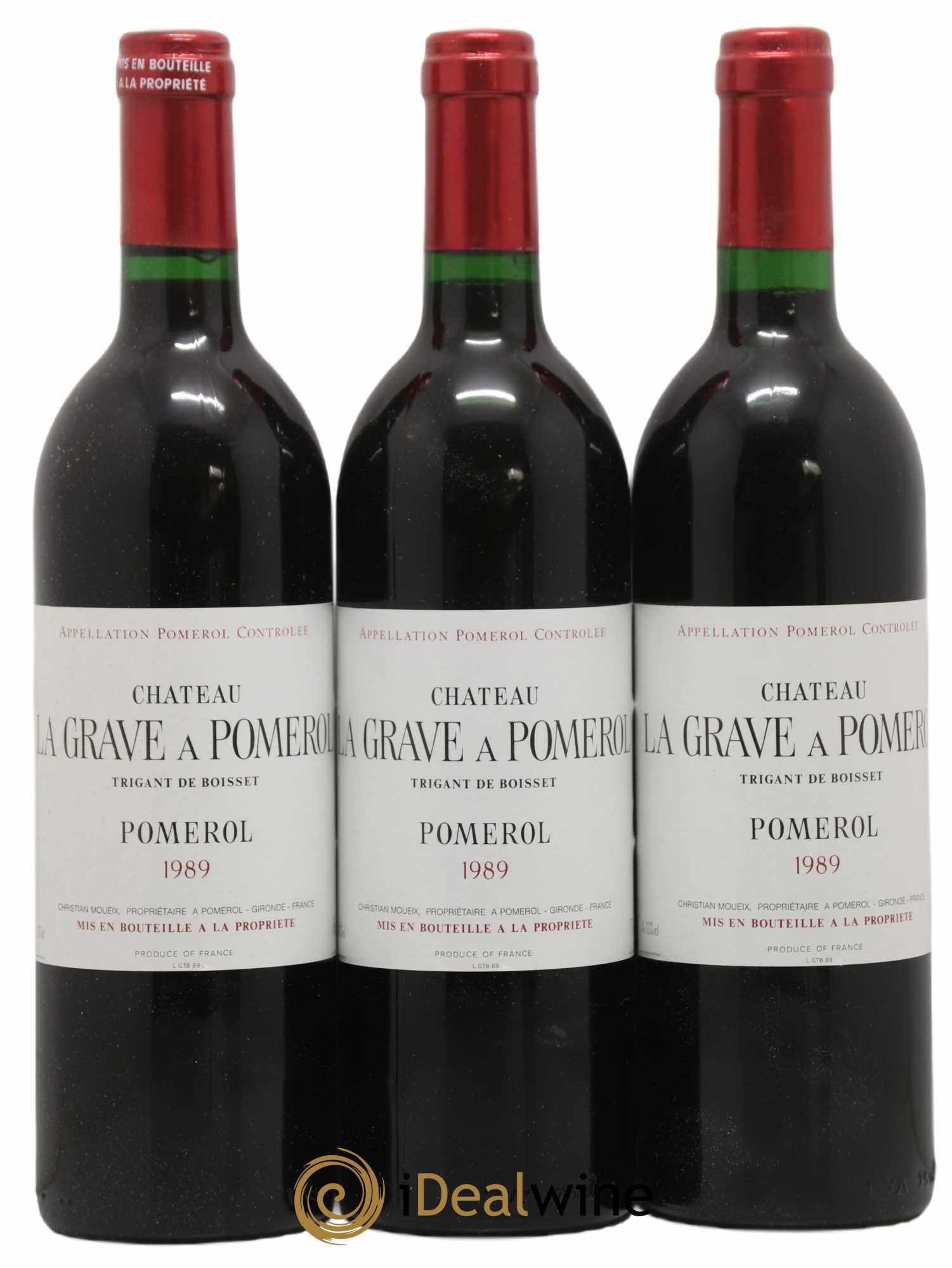 Château La Grave à Pomerol (Trigant de Boisset) 1989 - Lotto di 12 bottiglie - 2