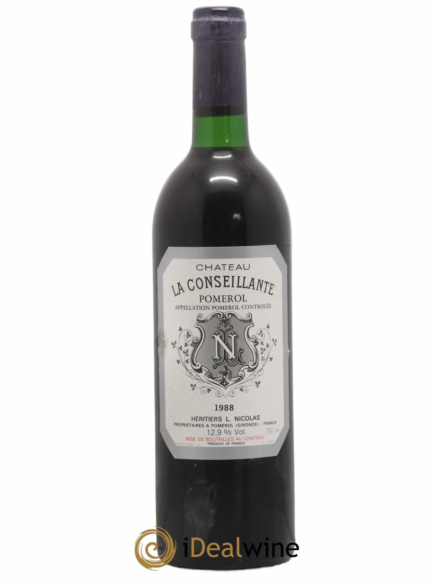 Château la Conseillante 1988 - Lot de 1 bouteille - 0