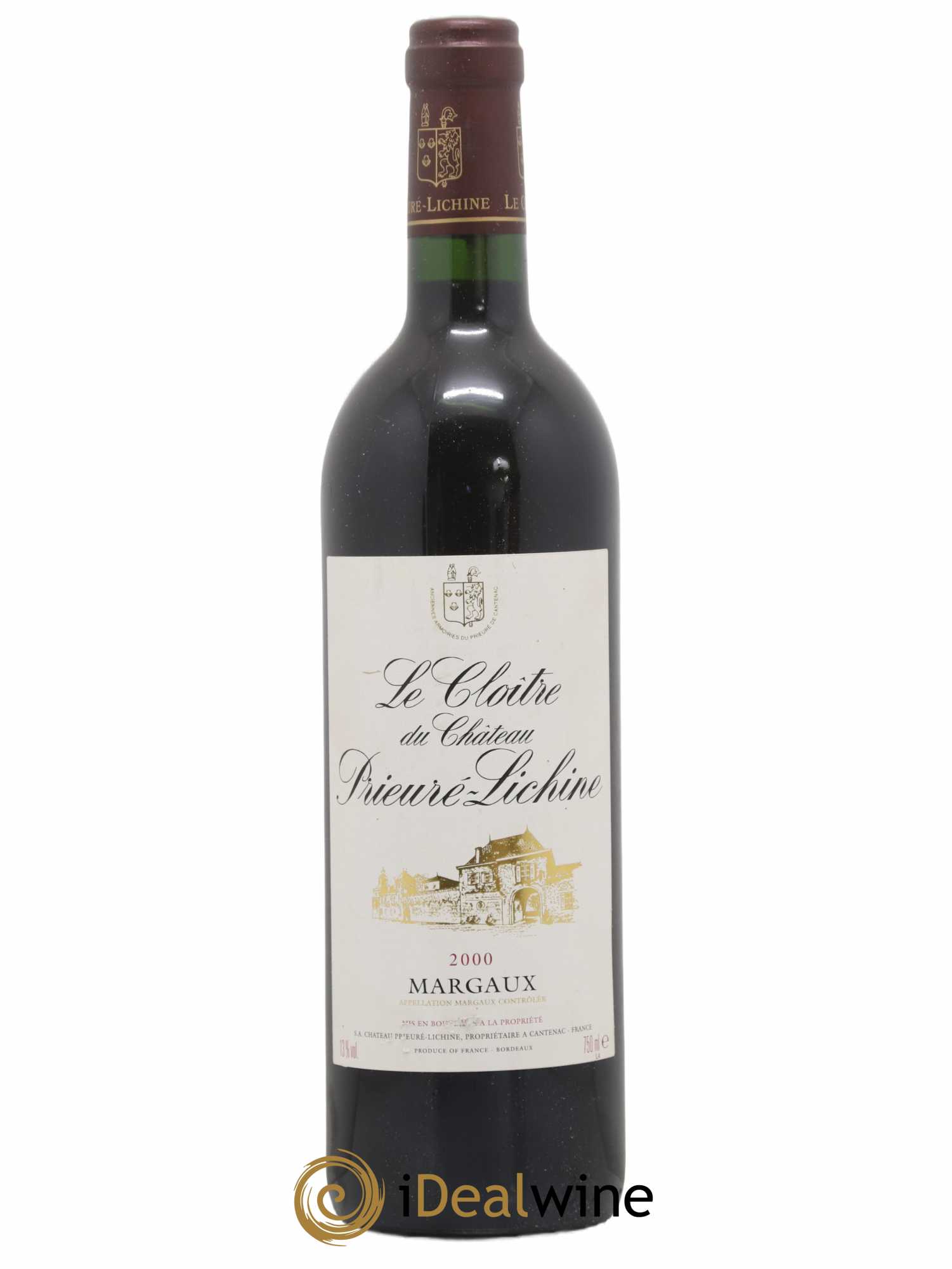 Cloître de Prieuré Lichine 2000 - Posten von 1 Flasche - 0