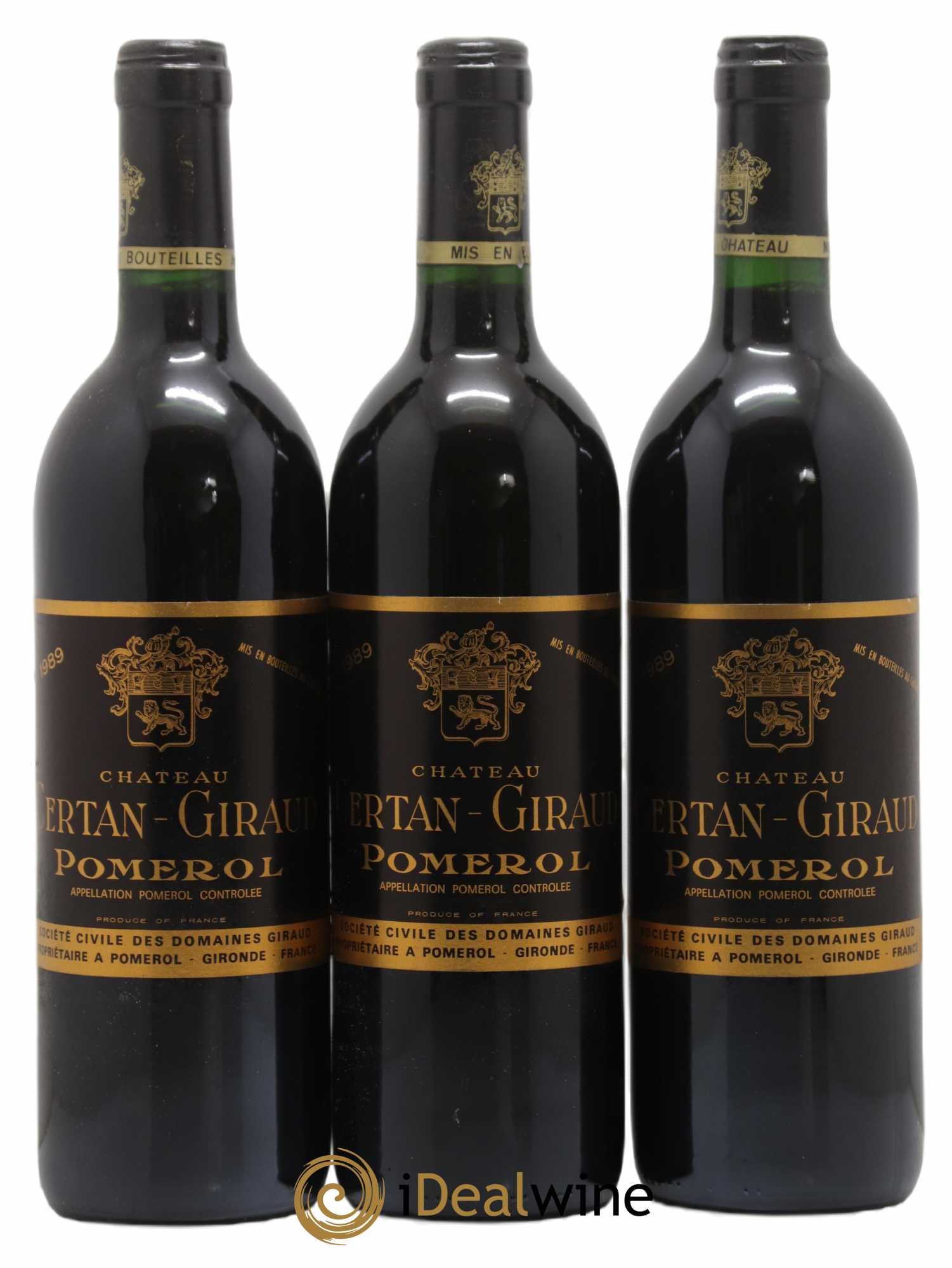Château Certan Giraud 1989 - Lot de 12 bouteilles - 1