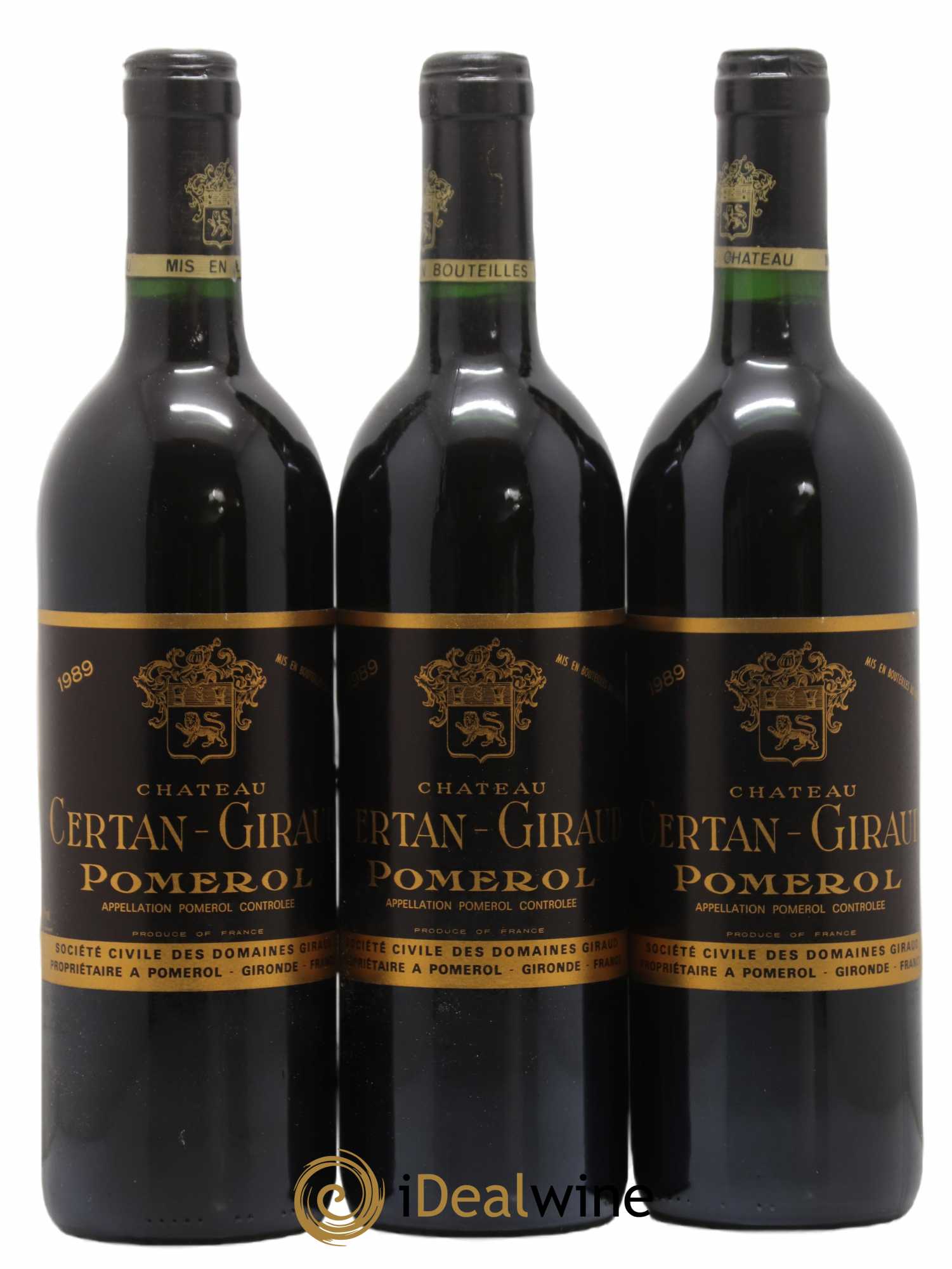 Château Certan Giraud 1989 - Lot de 12 bouteilles - 2