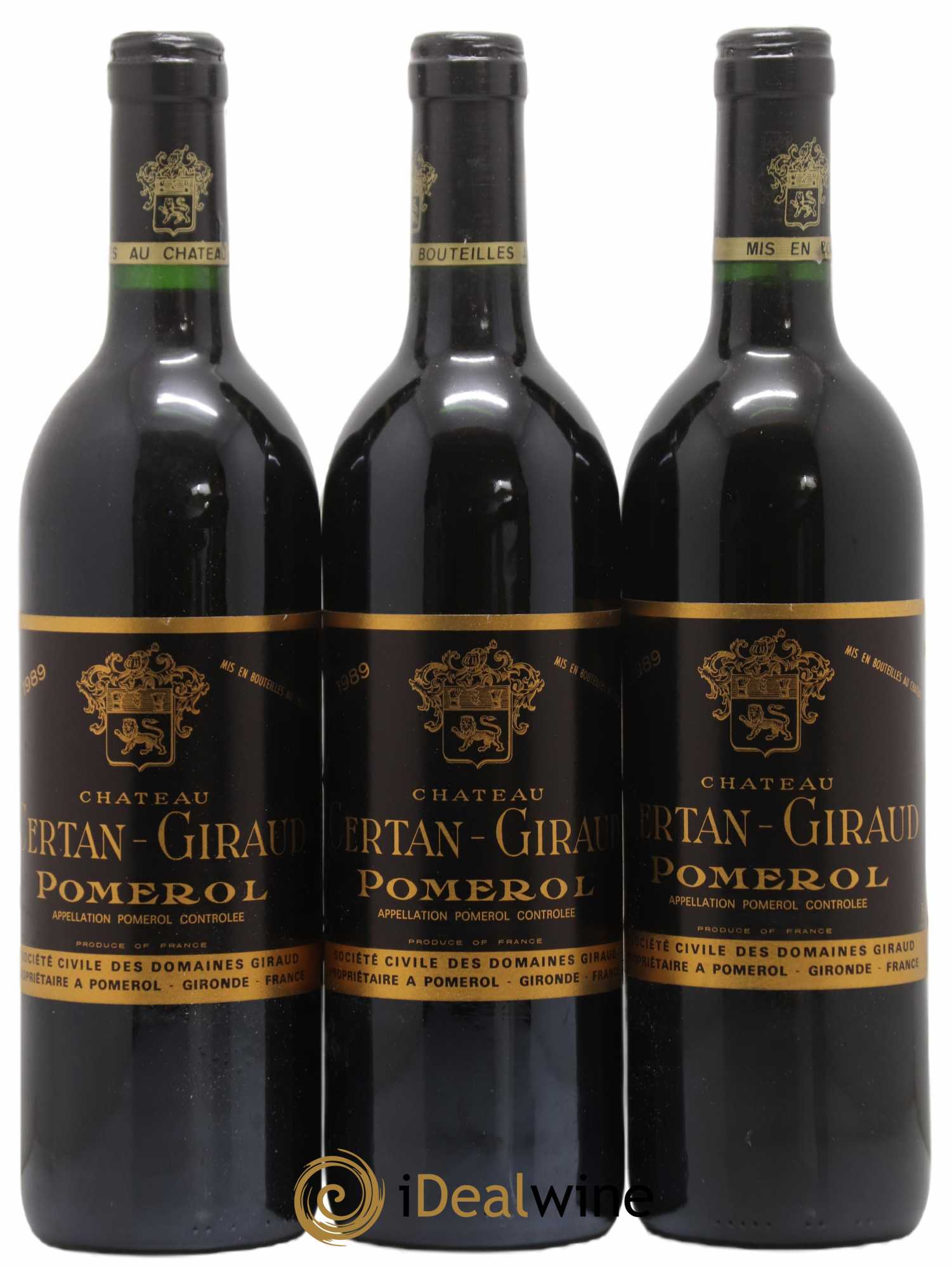 Château Certan Giraud 1989 - Lot de 12 bouteilles - 4