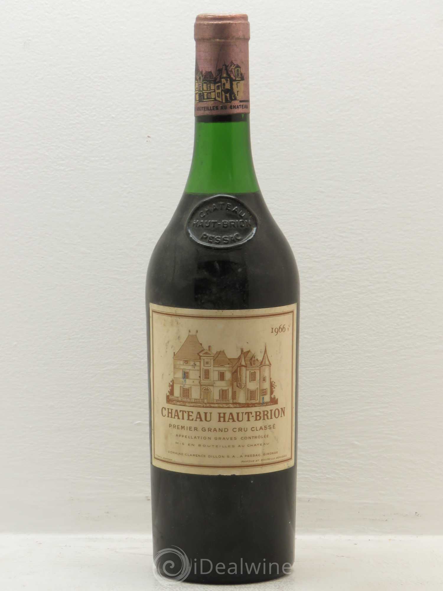 Château Haut Brion 1er Grand Cru Classé 1966 - Lot de 1 bouteille - 0