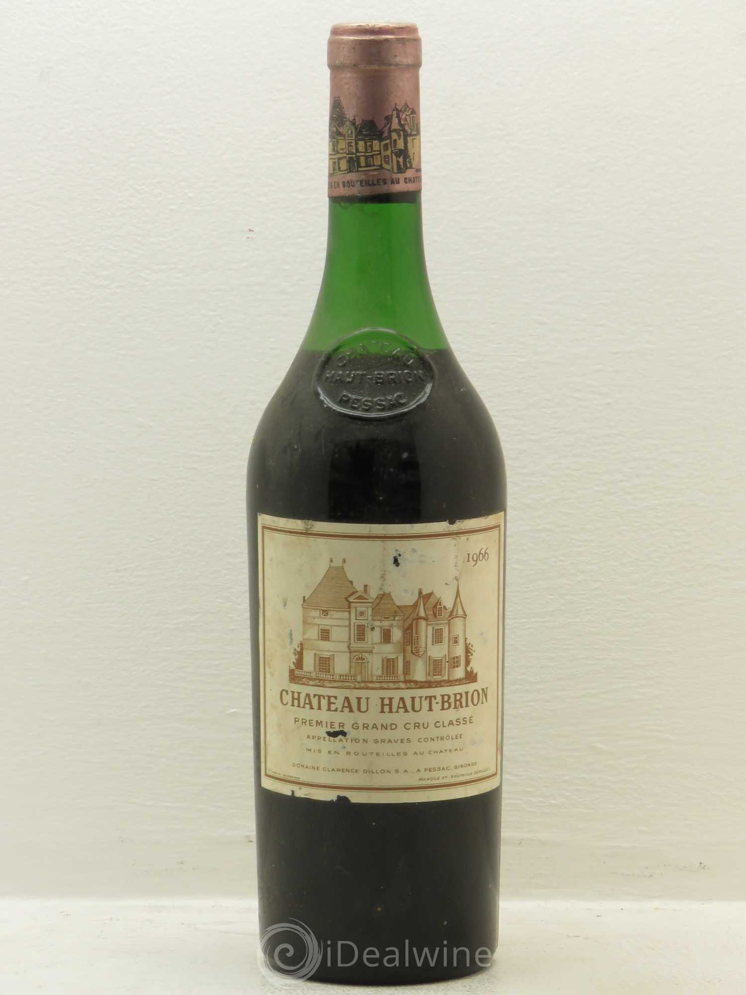 Château Haut Brion 1er Grand Cru Classé 1966 - Lot de 1 bouteille - 0