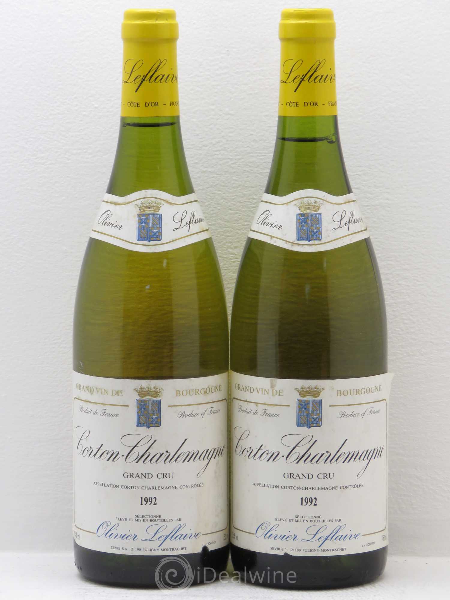 Corton-Charlemagne Grand Cru 1992 - Lot de 2 bouteilles - 0
