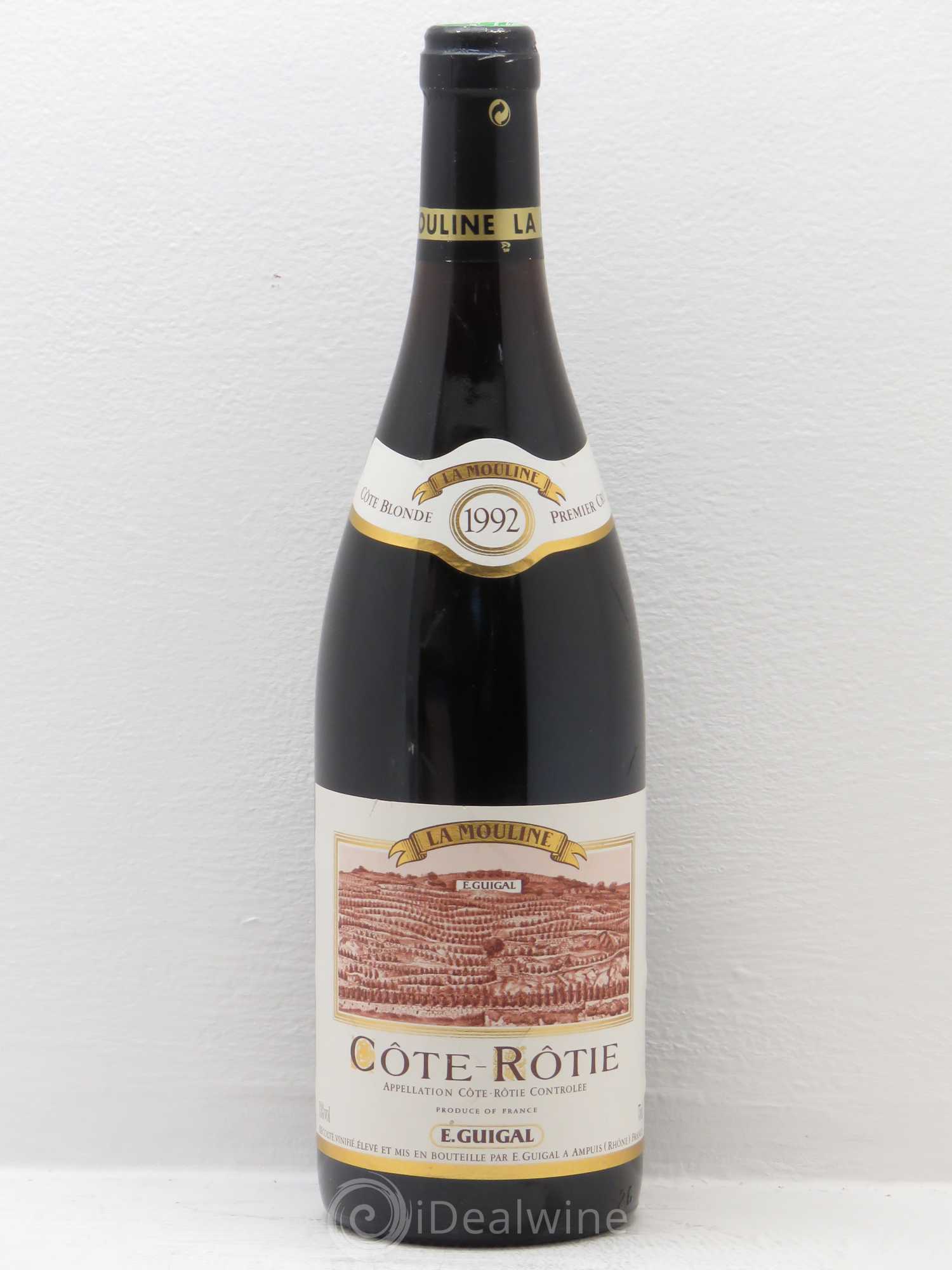 Côte-Rôtie La Mouline Guigal 1992 - Lot de 1 bouteille - 0