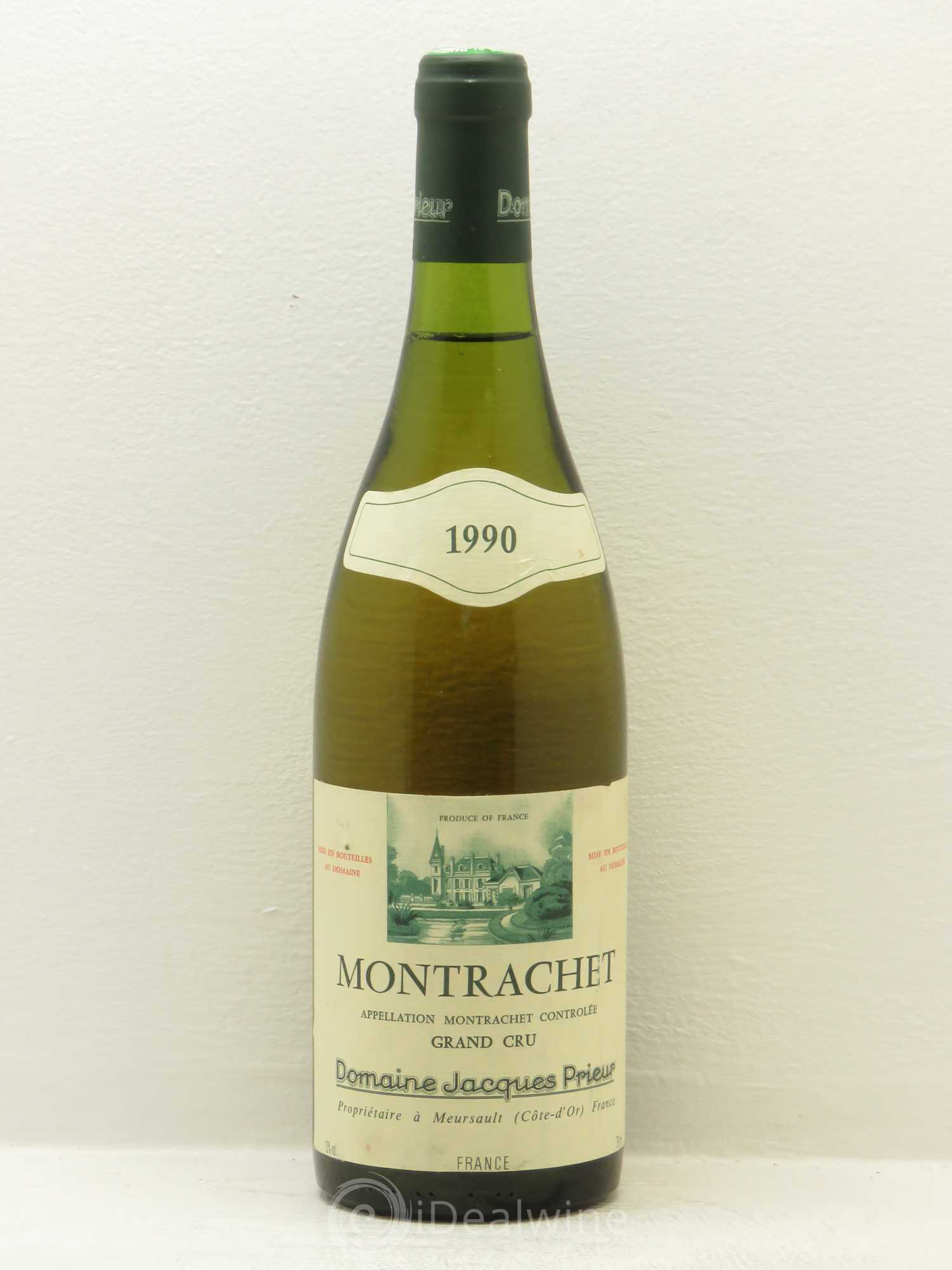Montrachet Grand Cru Jacques Prieur (Domaine) 1990 - Lot de 1 bouteille - 0