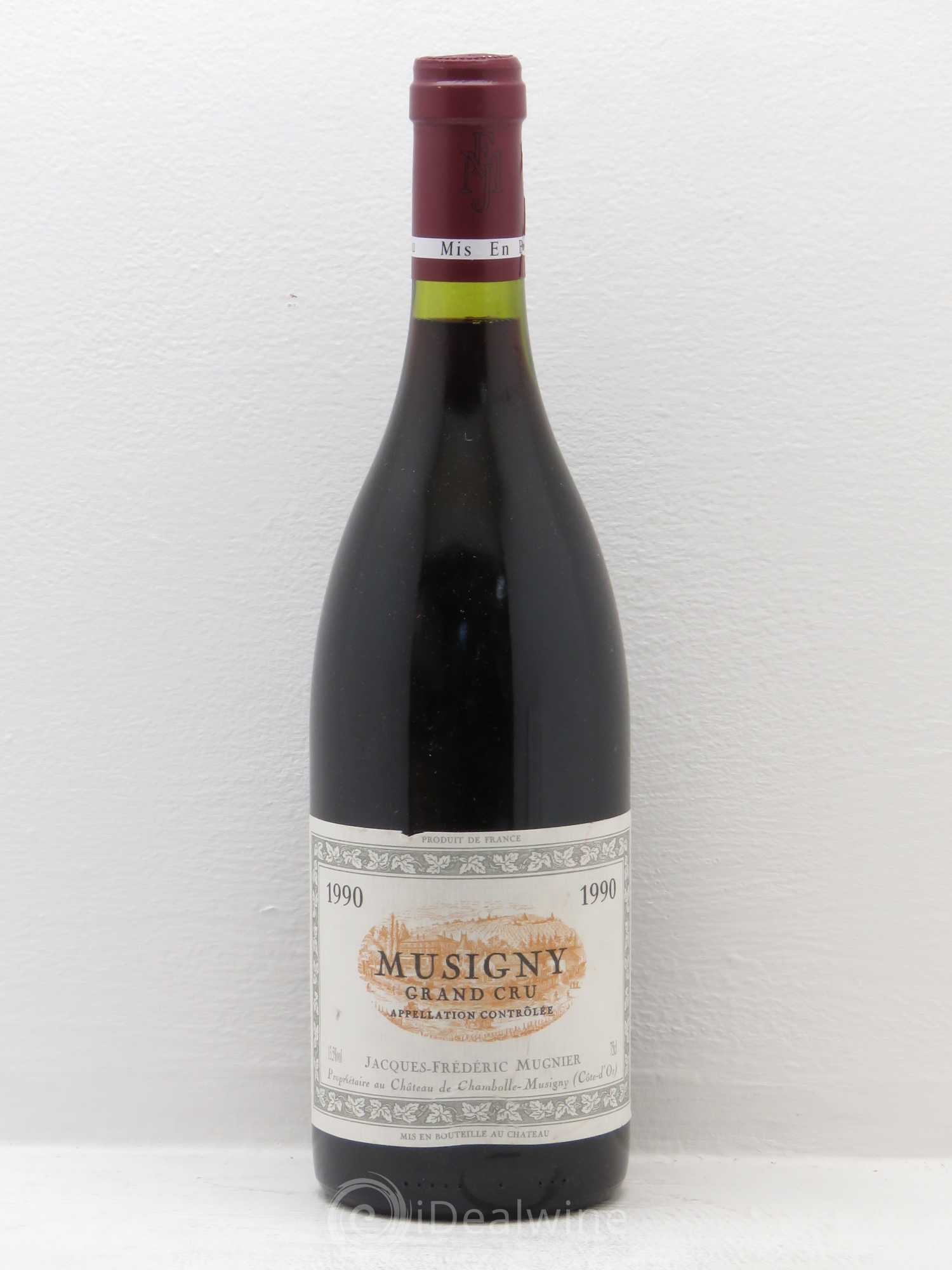 Musigny Grand Cru Jacques-Frédéric Mugnier 1990 - Lot de 1 bouteille - 0
