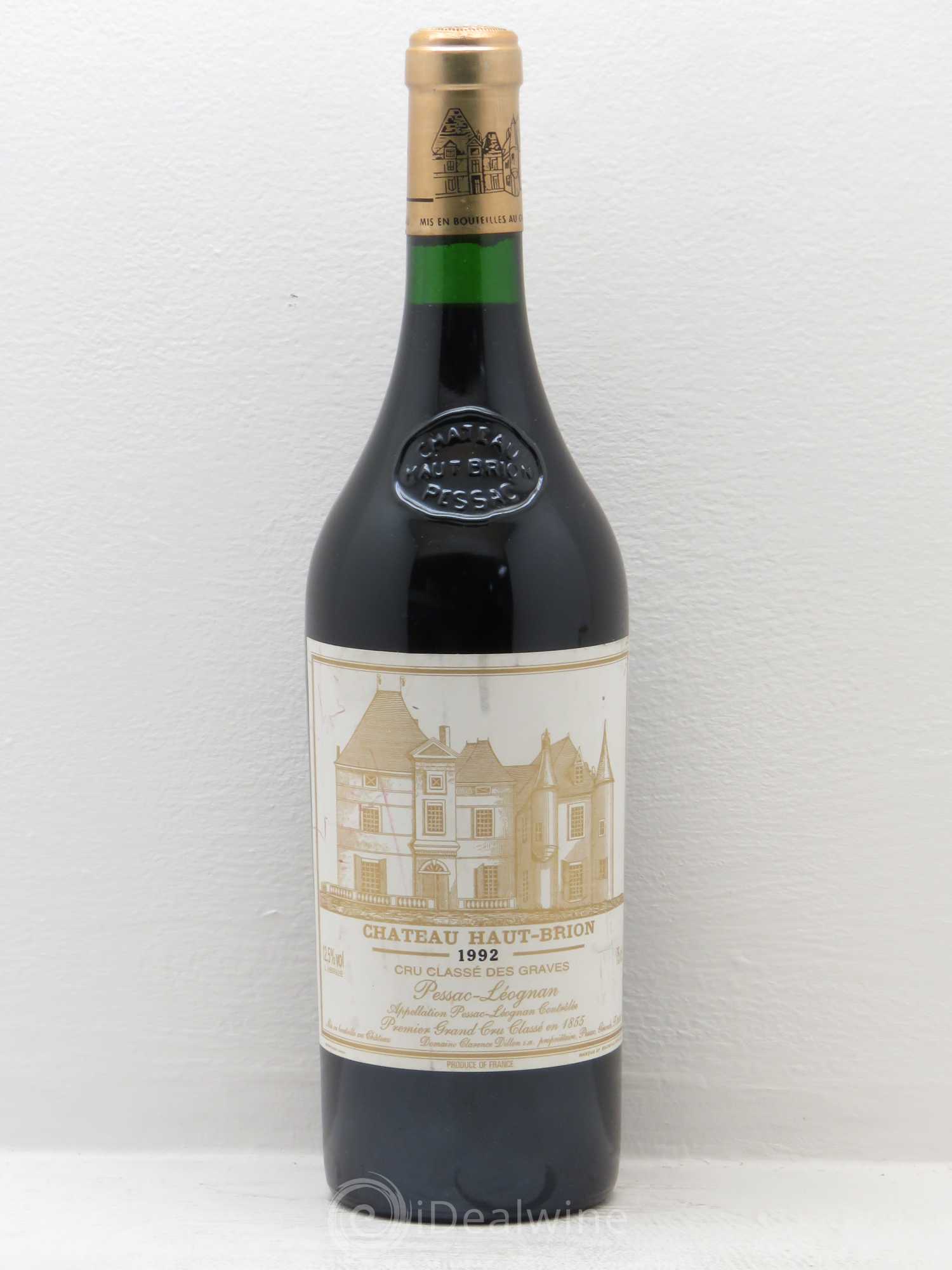 Château Haut Brion 1er Grand Cru Classé 1992 - Lot de 1 bouteille - 0
