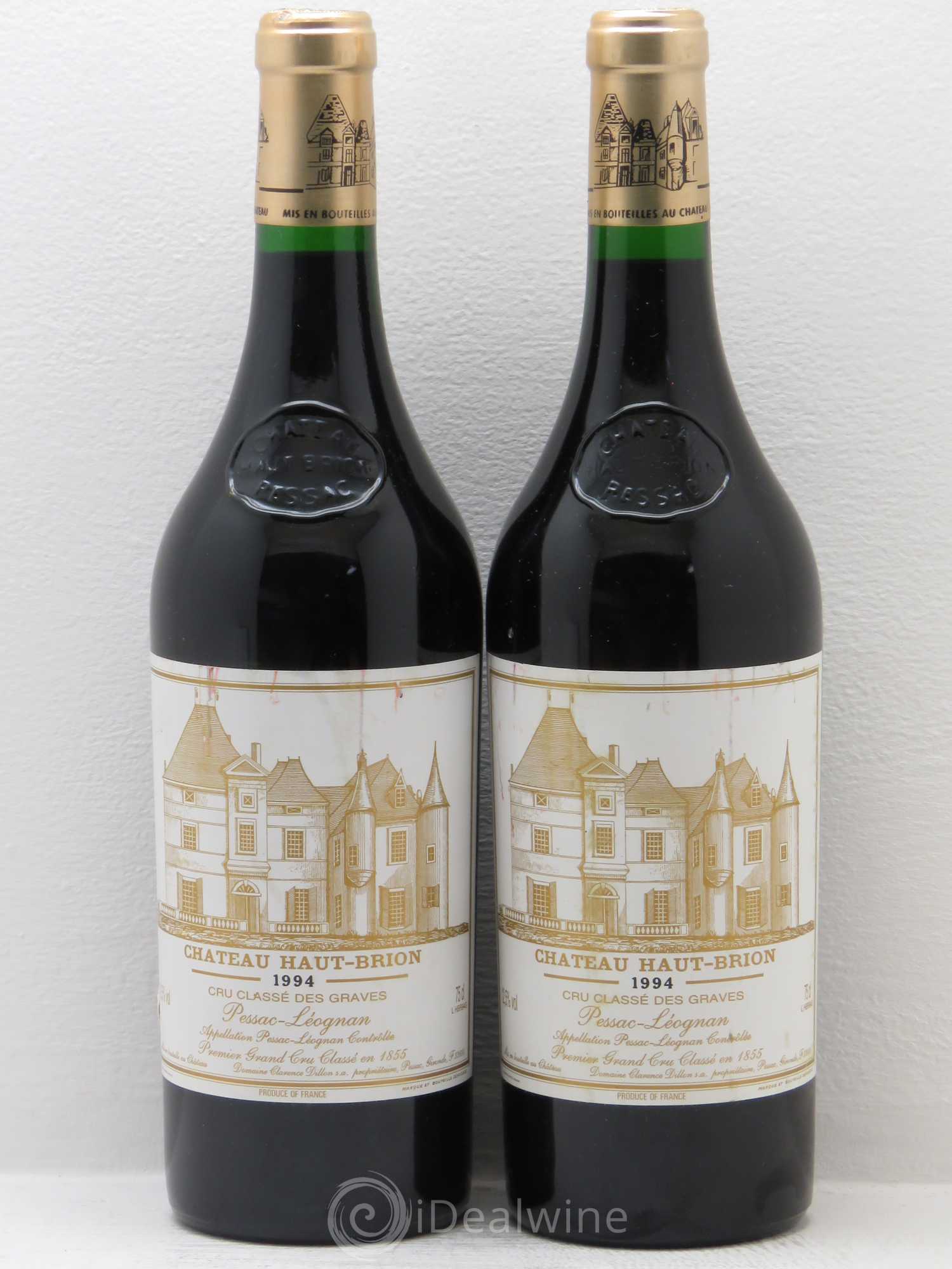 Château Haut Brion 1er Grand Cru Classé 1994 - Lot de 2 bouteilles - 0