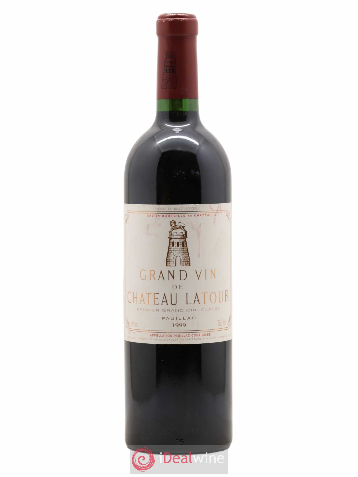 Château Latour 1er Grand Cru Classé 1999 - Lot de 1 bouteille - 0