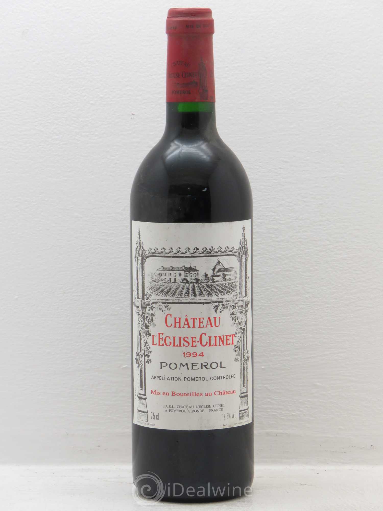 Château l' Église Clinet 1994 - Lot de 1 bouteille - 0