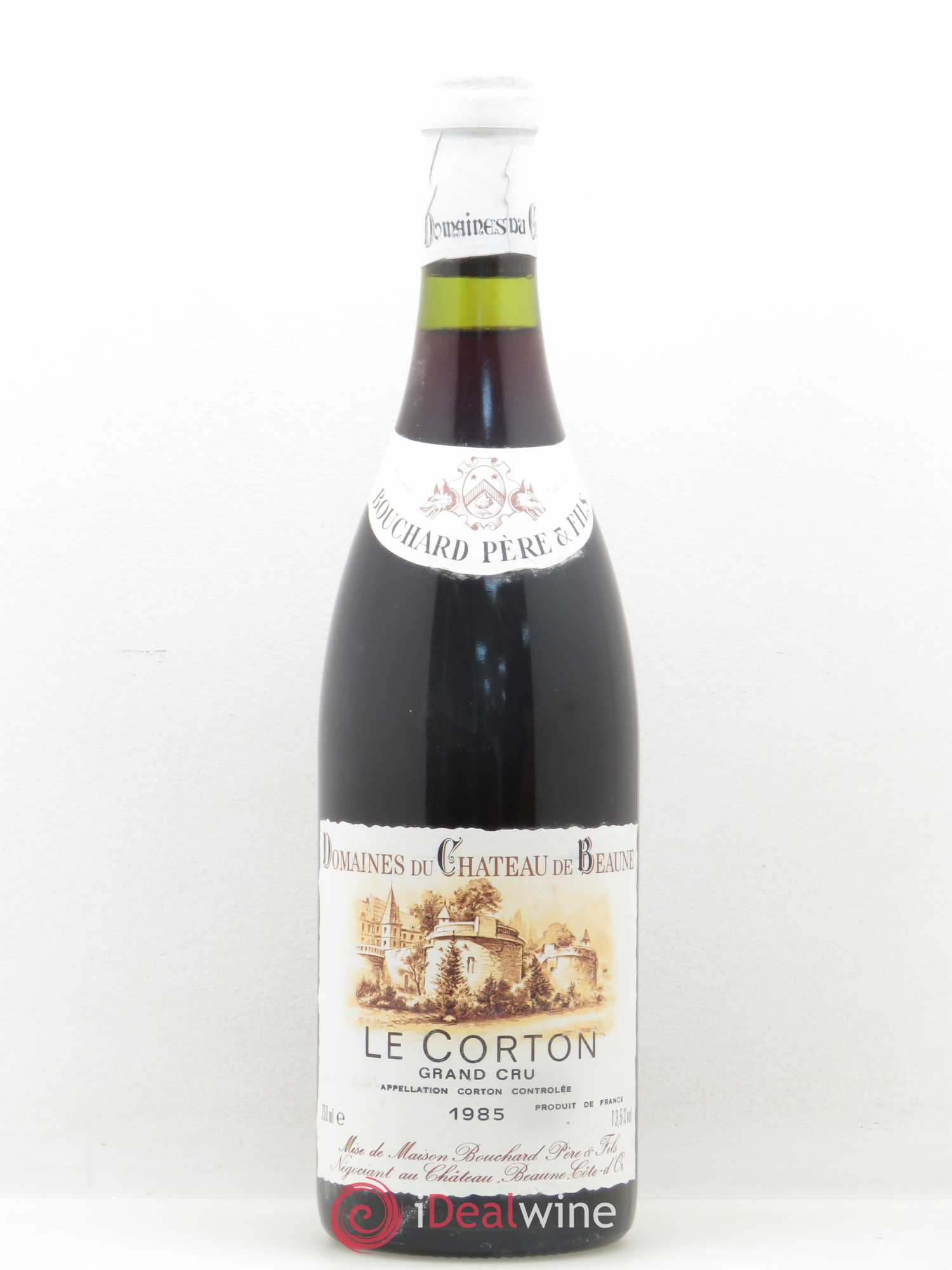 Corton Grand Cru Le Corton Bouchard Père & Fils Château de Beaune 1985 - Lot de 1 bouteille - 0
