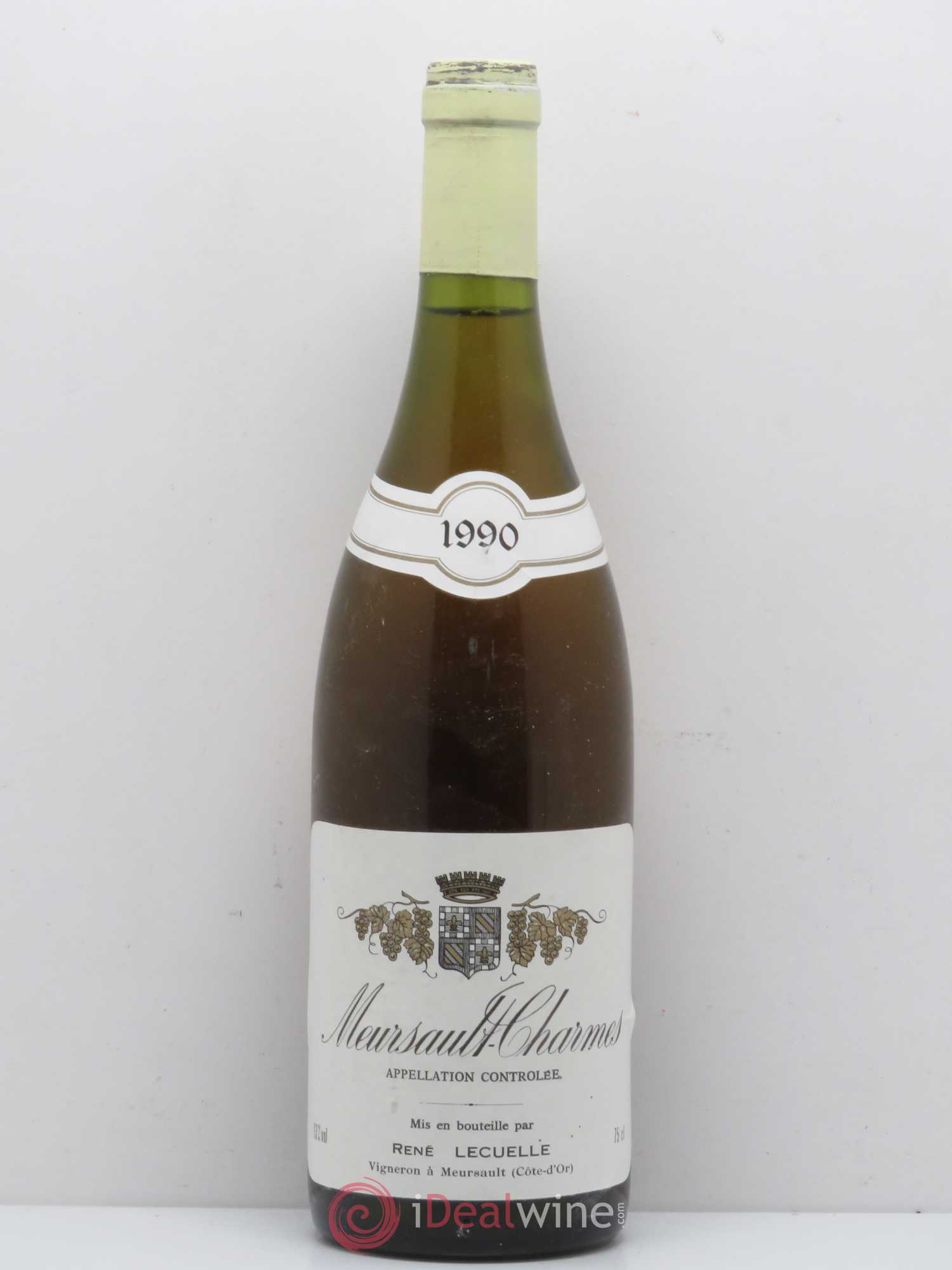 Meursault Charmes Domaine René Lecuelle 1990 - Posten von 1 Flasche - 0