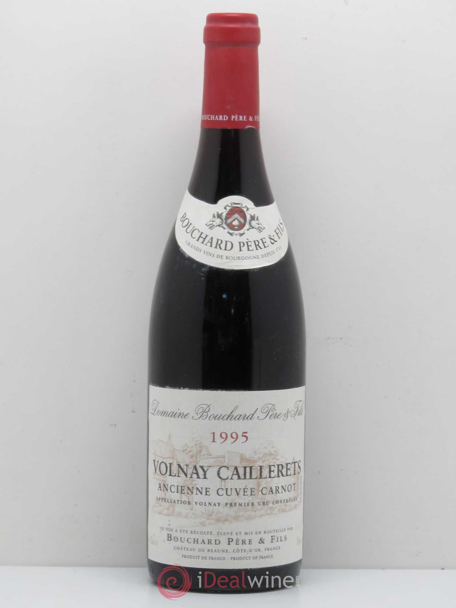 Volnay 1er Cru Caillerets - Ancienne Cuvée Carnot Bouchard Père & Fils 1995 - Lot de 1 bouteille - 0