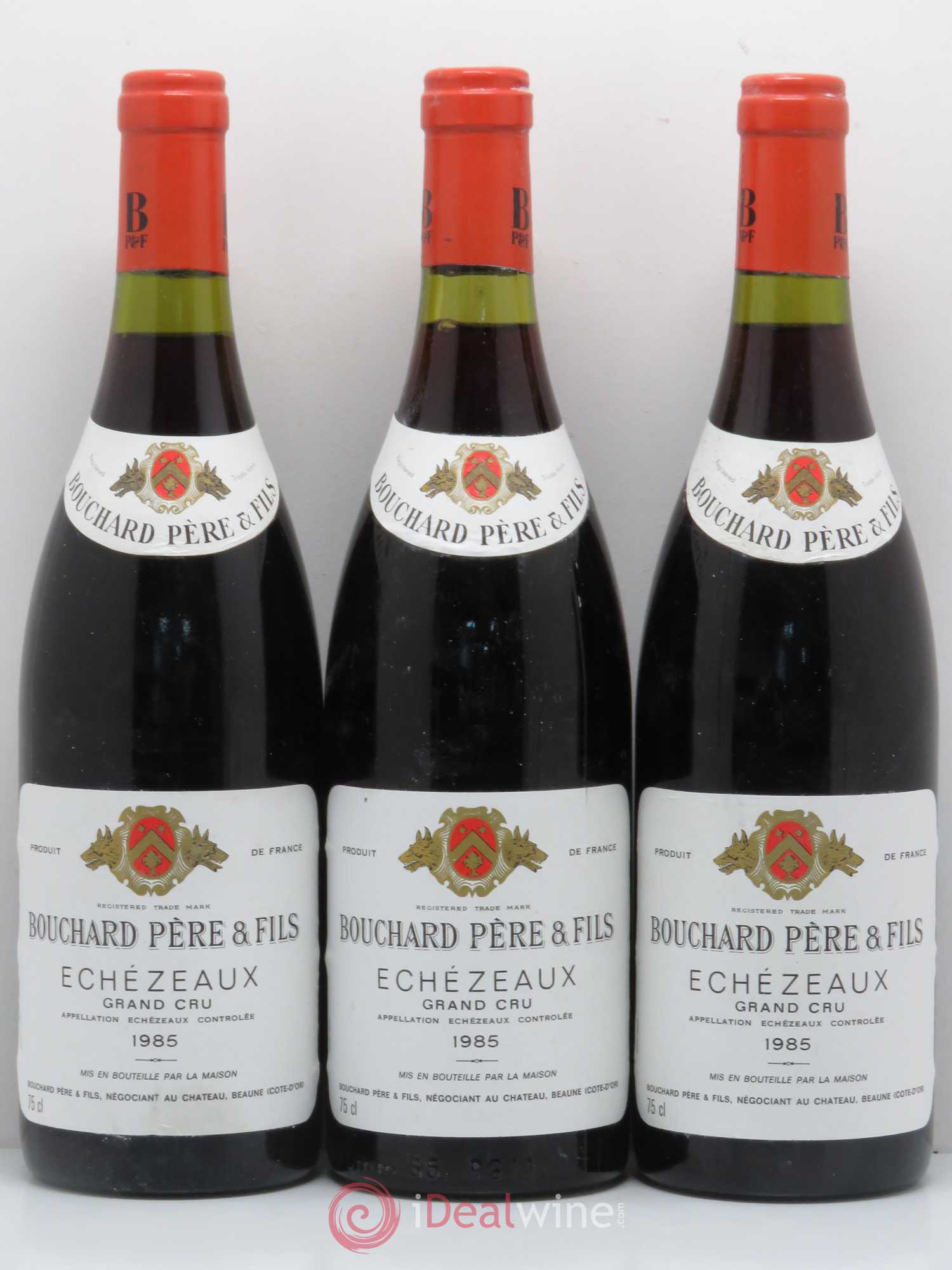 Echezeaux Grand Cru Bouchard Père & Fils 1985 - Lot de 3 bouteilles - 0