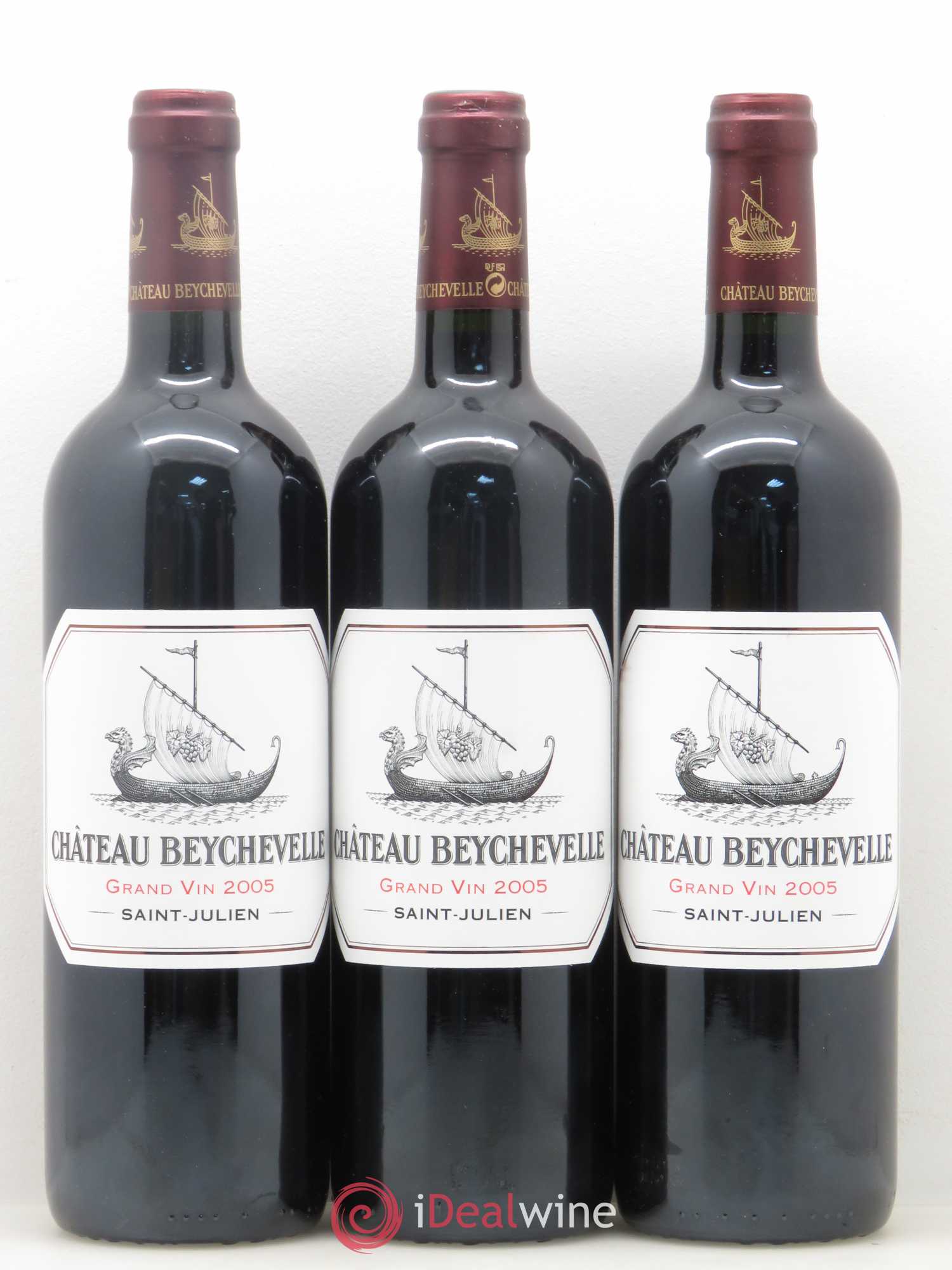 Château Beychevelle 4ème Grand Cru Classé 2005 - Lot de 12 bouteilles - 1