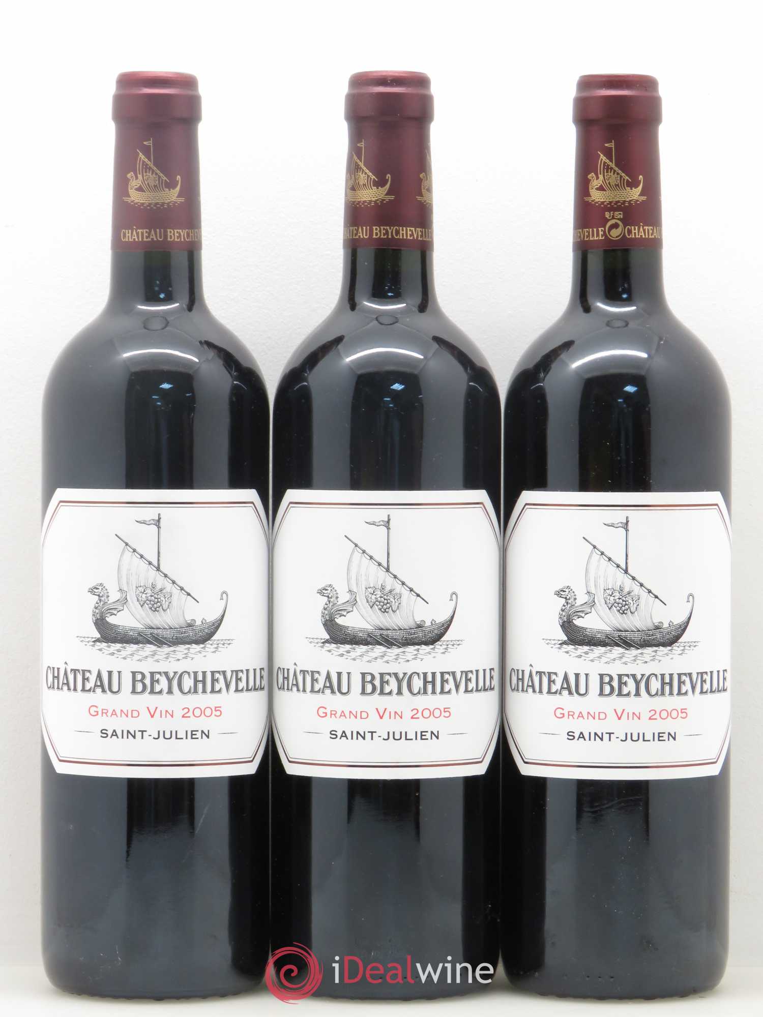 Château Beychevelle 4ème Grand Cru Classé 2005 - Lot de 12 bouteilles - 4