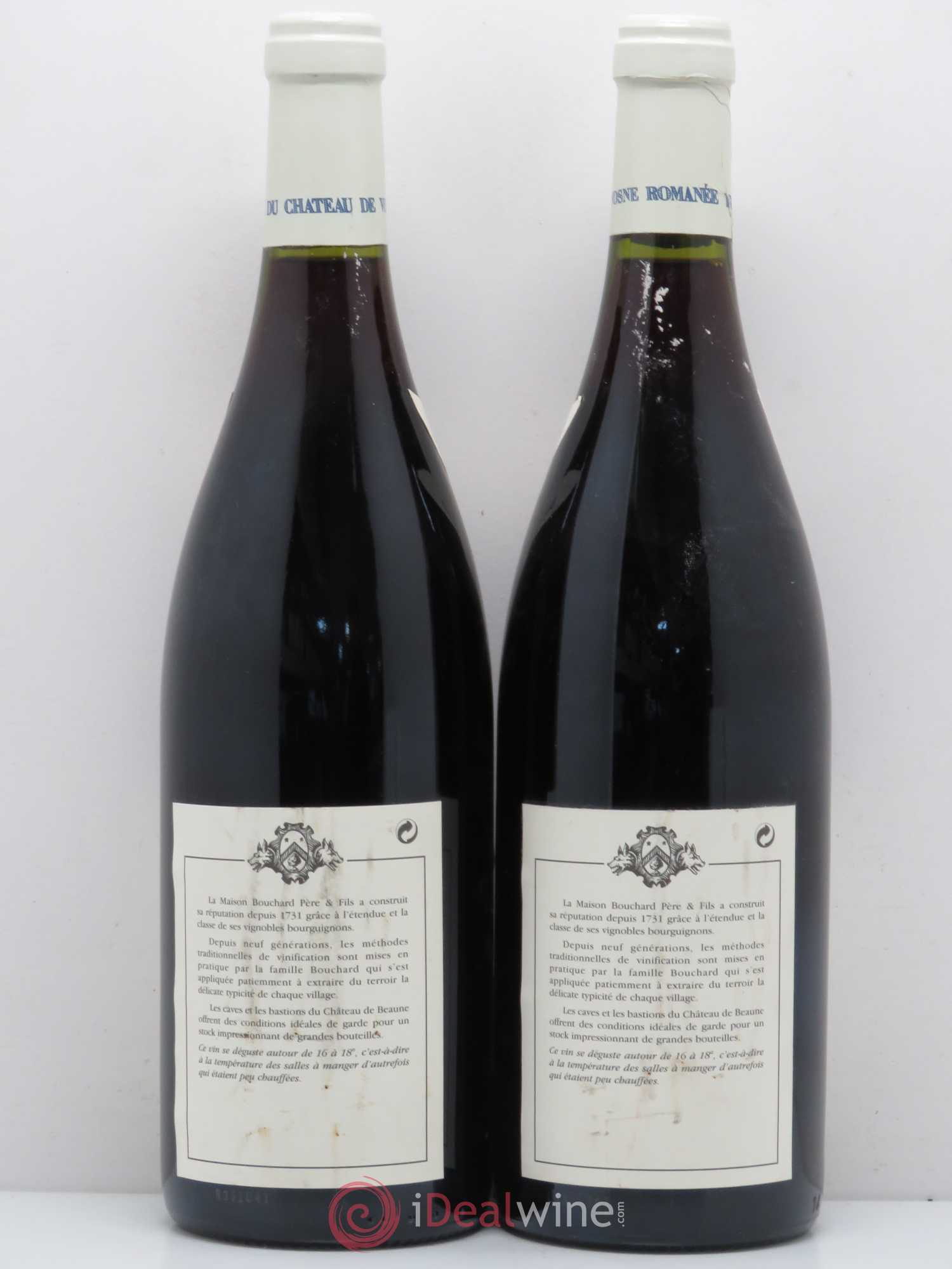 Vosne-Romanée 1er Cru Aux Reignots Ch. de Vosne-Romanée Comte Liger-Belair (Domaine du) 1995 - Lot de 2 bouteilles - 1