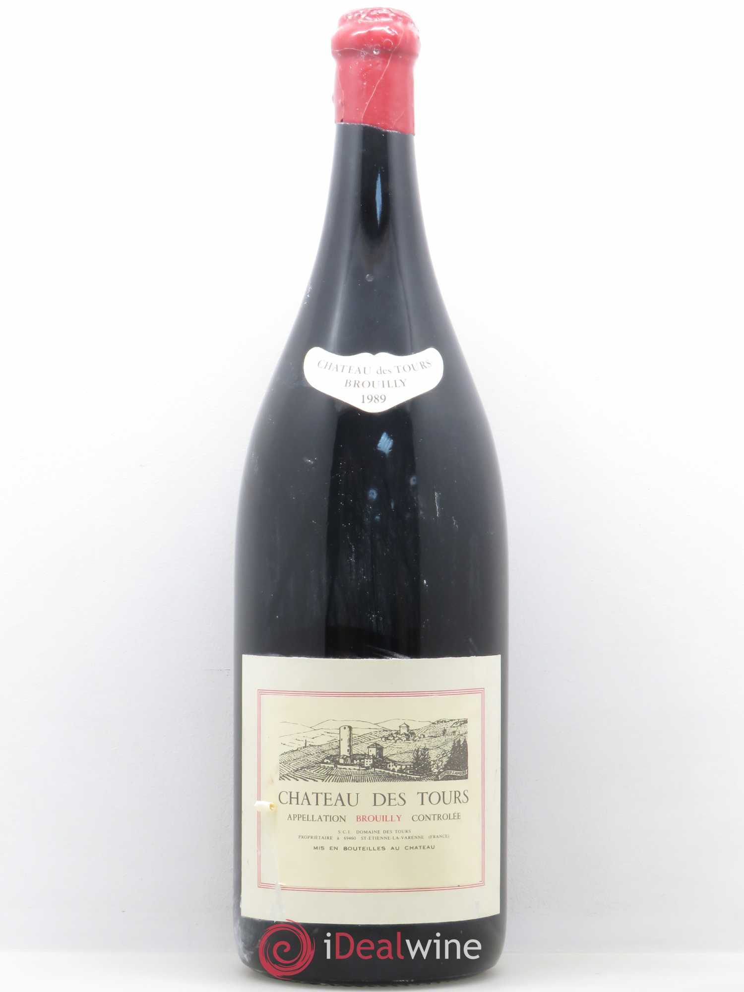 Brouilly Château des Tours 1989 - Posten von 1 Doppel-Magnum - 0
