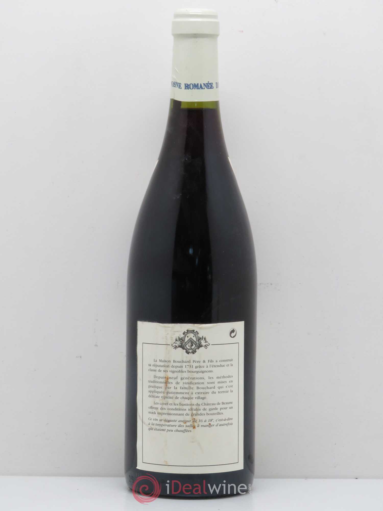 Vosne-Romanée 1er Cru Aux Reignots Ch. de Vosne-Romanée Comte Liger-Belair (Domaine du) 1995 - Lot de 1 bouteille - 1