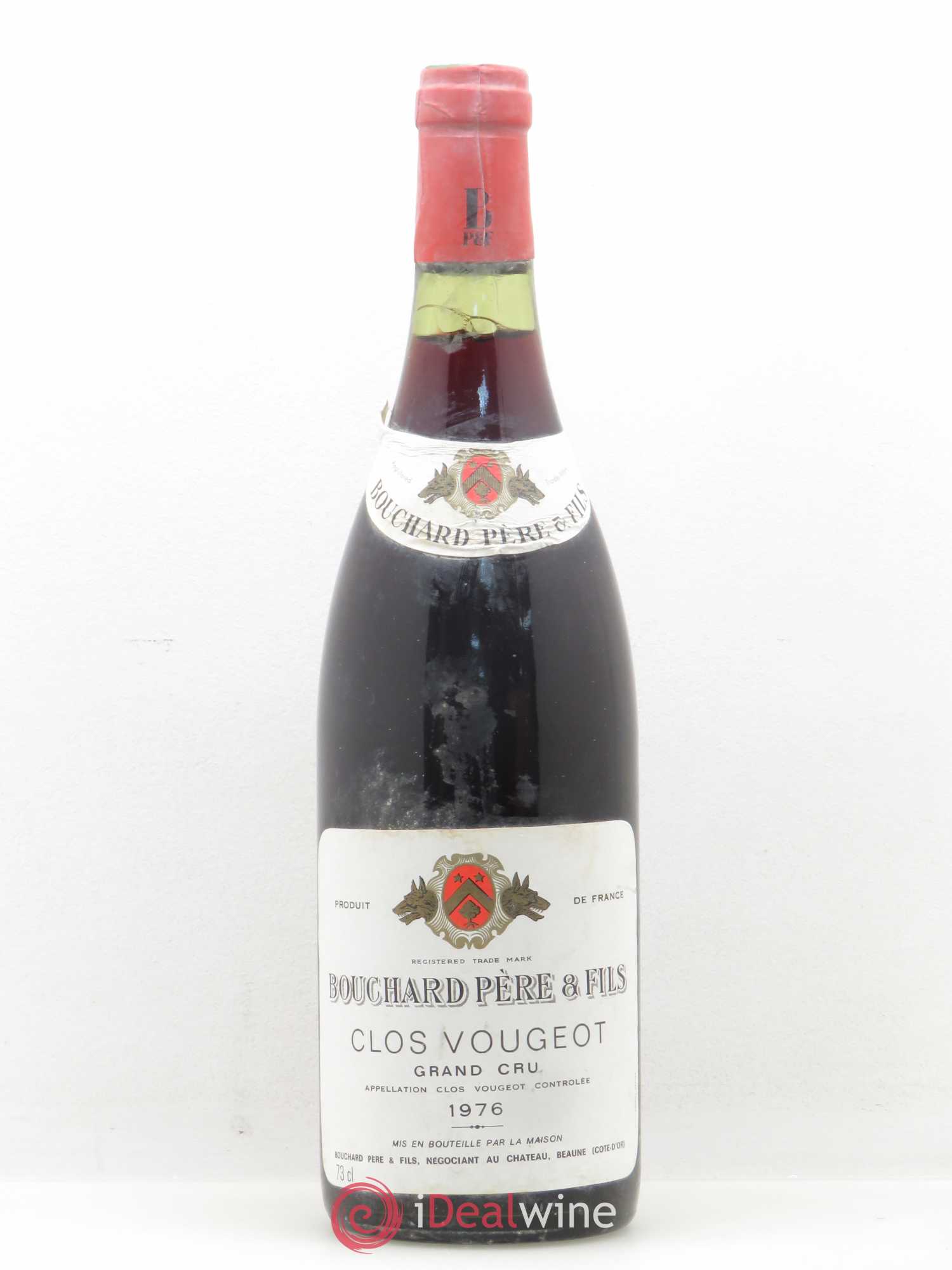 Clos de Vougeot Grand Cru Bouchard Père & Fils 1976 - Lot de 1 bouteille - 0