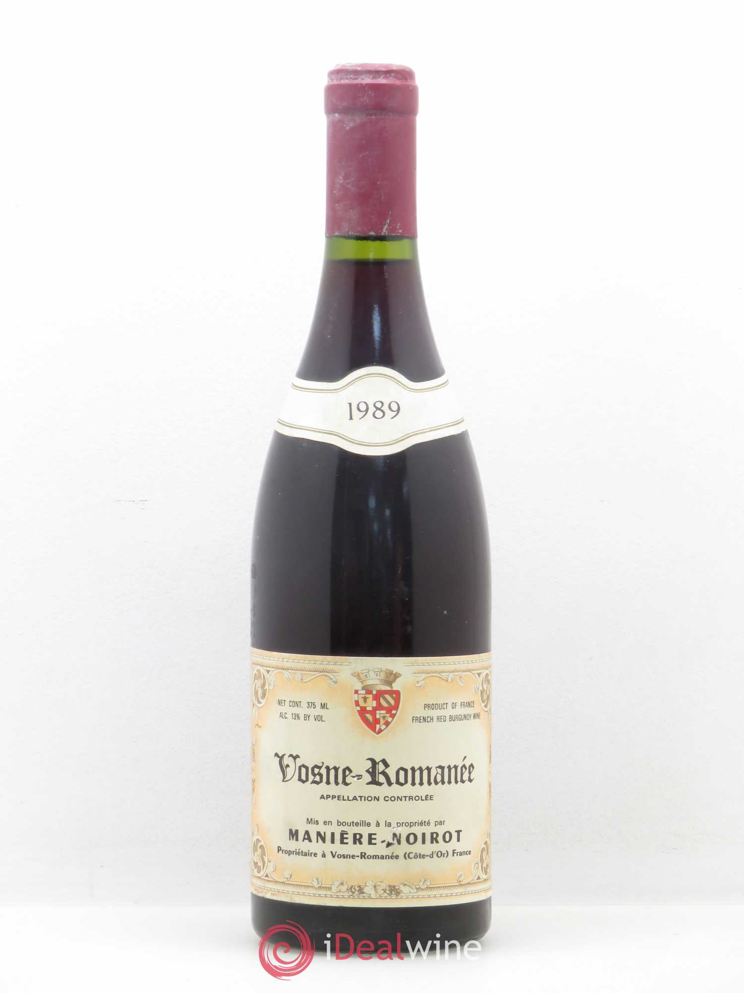 Vosne-Romanée Manière Noirot 1989 - Posten von 1 Flasche - 0