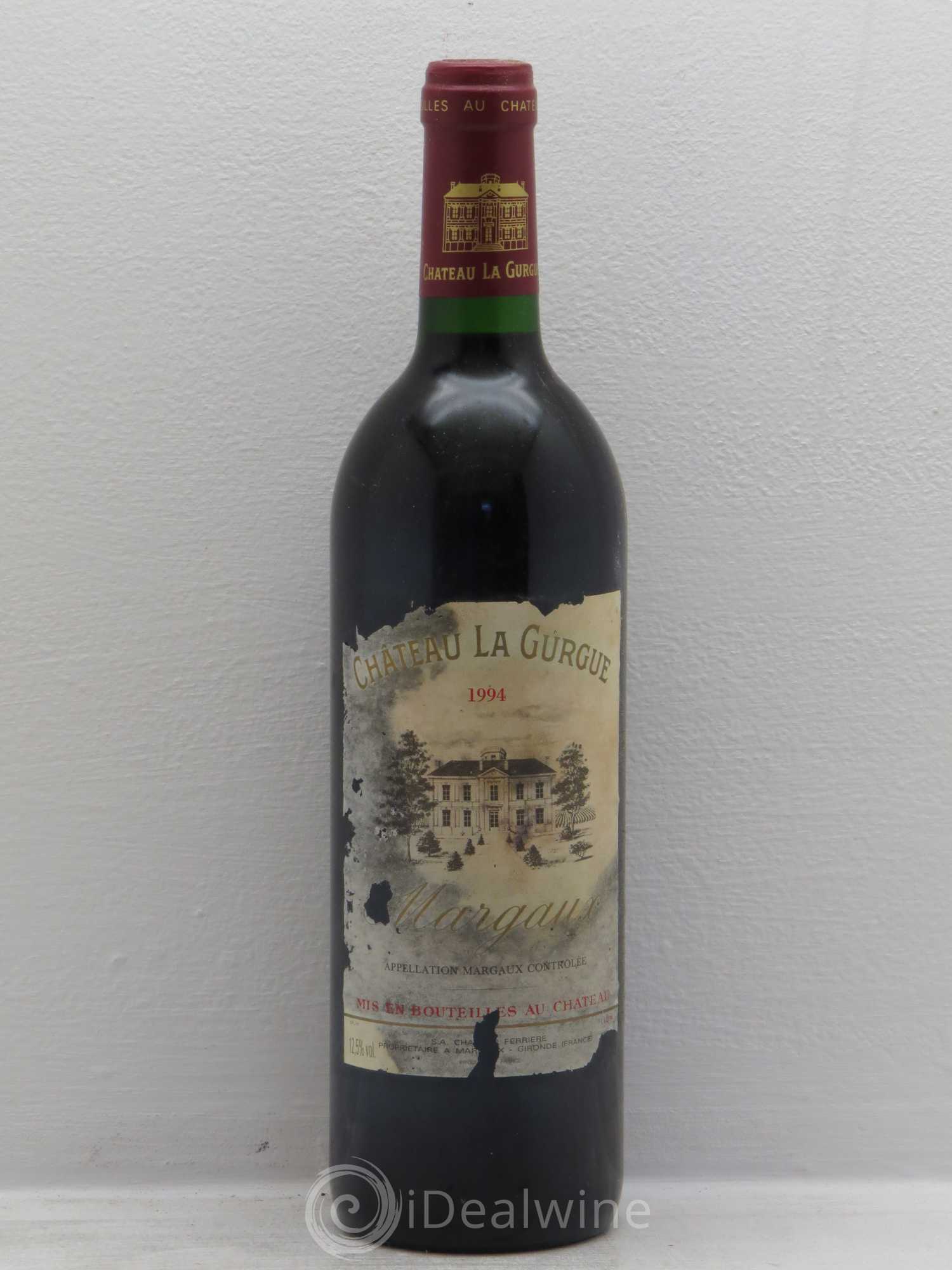 Château la Gurgue Cru Bourgeois 1994 - Lot de 6 bouteilles - 0