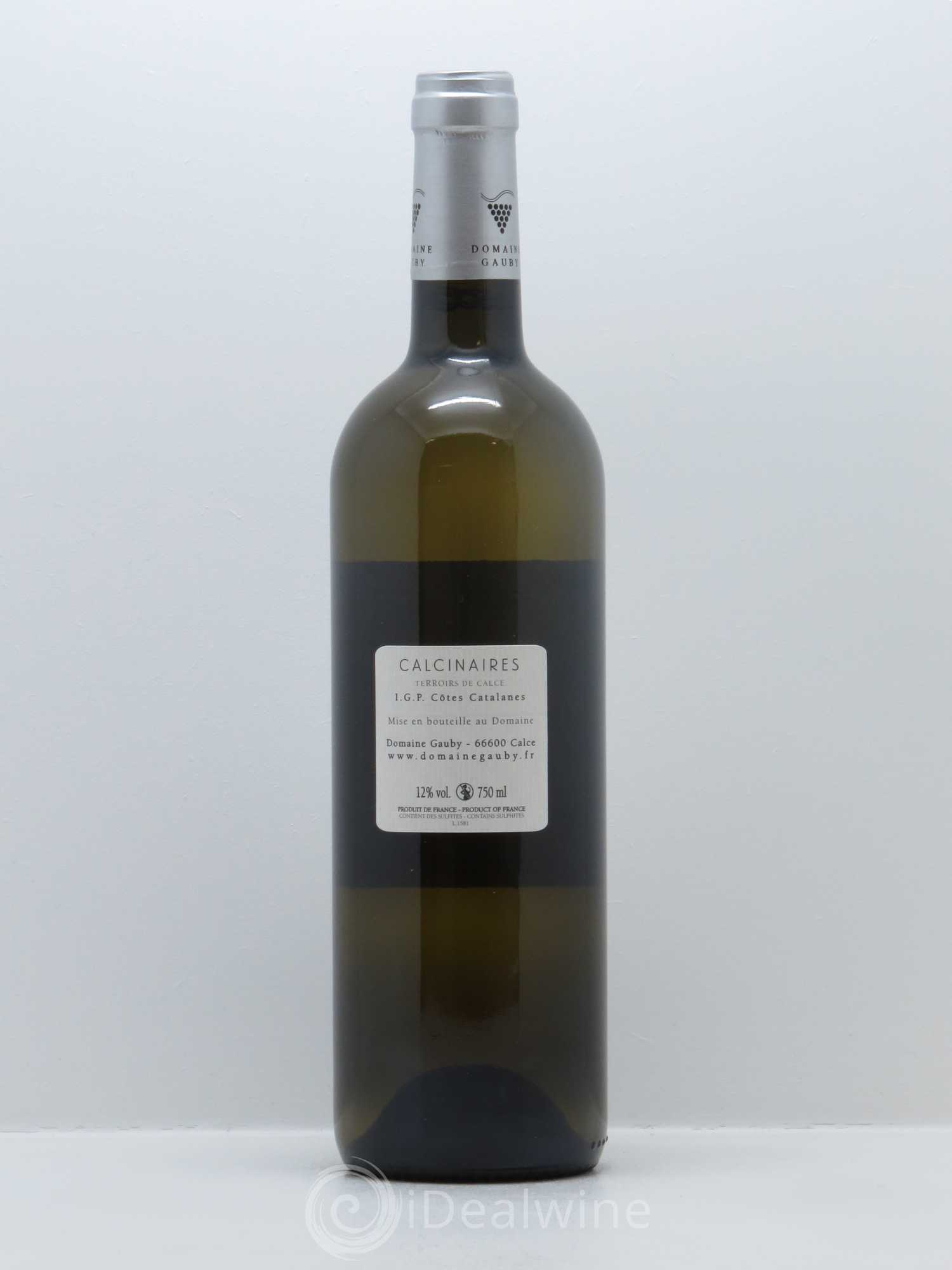 Côtes Catalanes Les Calcinaires Gauby (Domaine) 2015 - Lot de 1 bouteille - 1