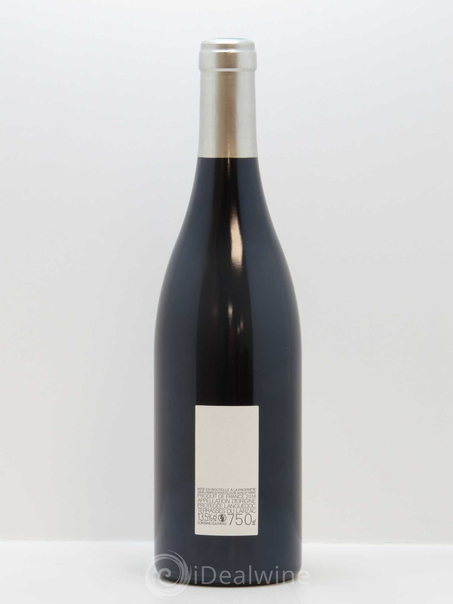 Terrasses du Larzac Gavin Crisfield La Traversée 2014 - Lot de 1 bouteille - 1