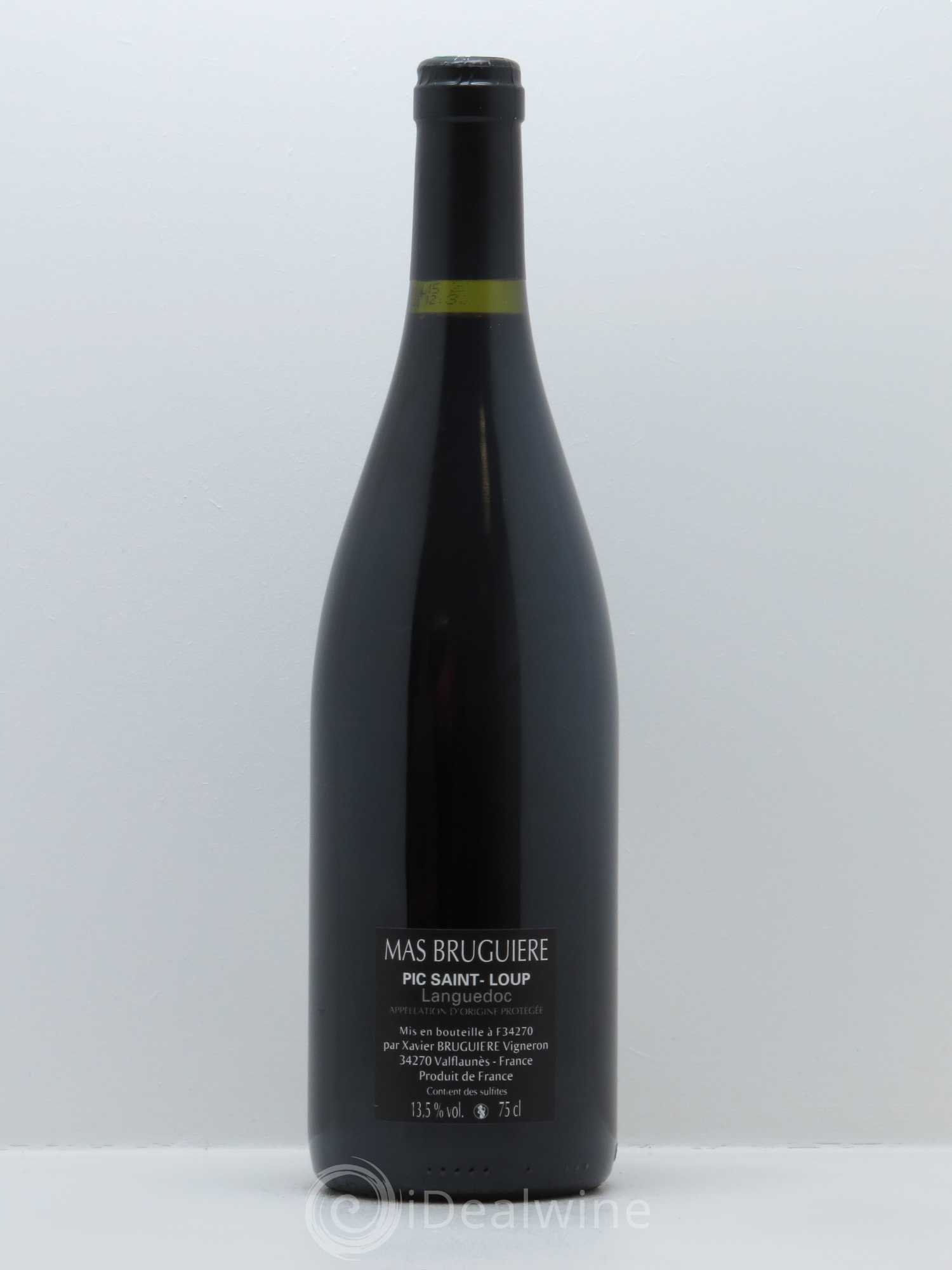 Pic Saint-Loup Mas Bruguière La Grenadière Guilhem et Xavier Bruguière 2013 - Lot de 1 bouteille - 1