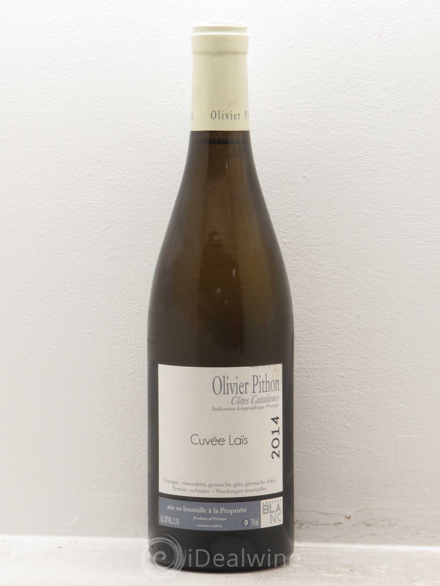 Côtes du Roussillon Olivier Pithon Laïs 2014 - Lot de 1 bouteille - 0