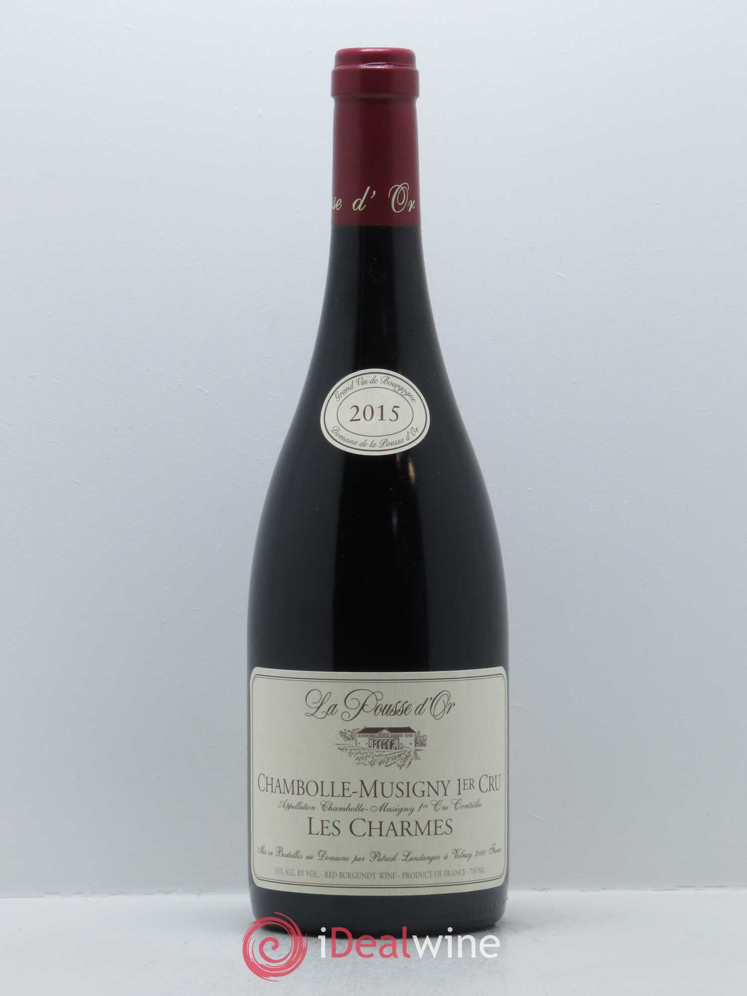 Chambolle-Musigny 1er Cru Les Charmes La Pousse d'Or (Domaine de) 2015 - Lot de 1 bouteille - 0