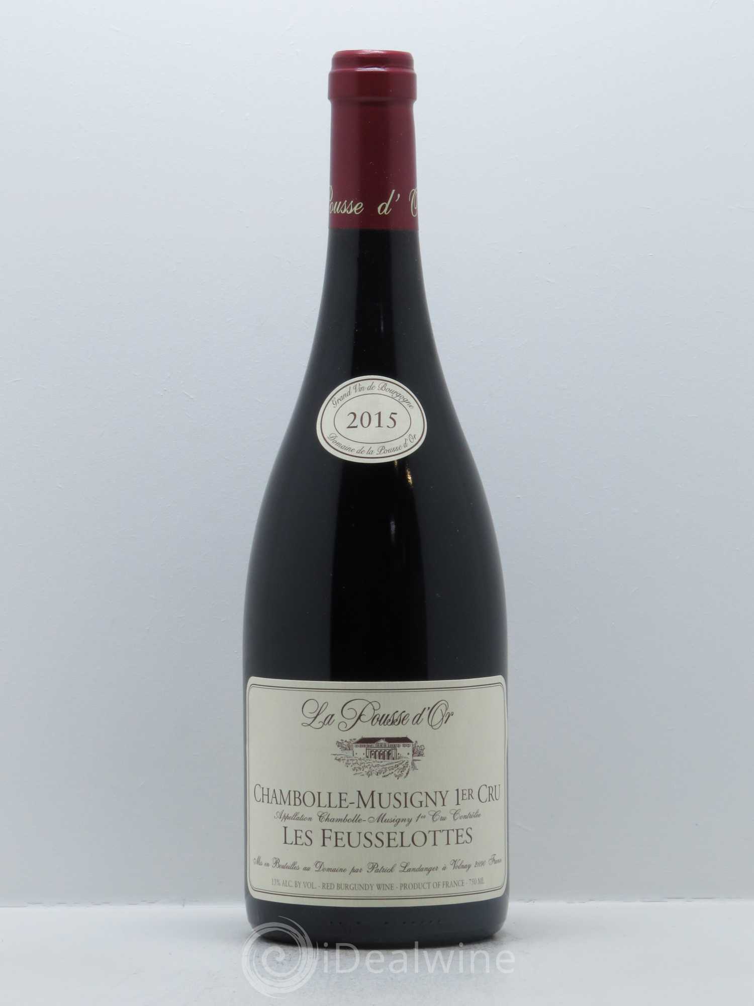 Chambolle-Musigny 1er Cru Les Feusselottes La Pousse d'Or (Domaine de) 2015 - Lot de 1 bouteille - 0