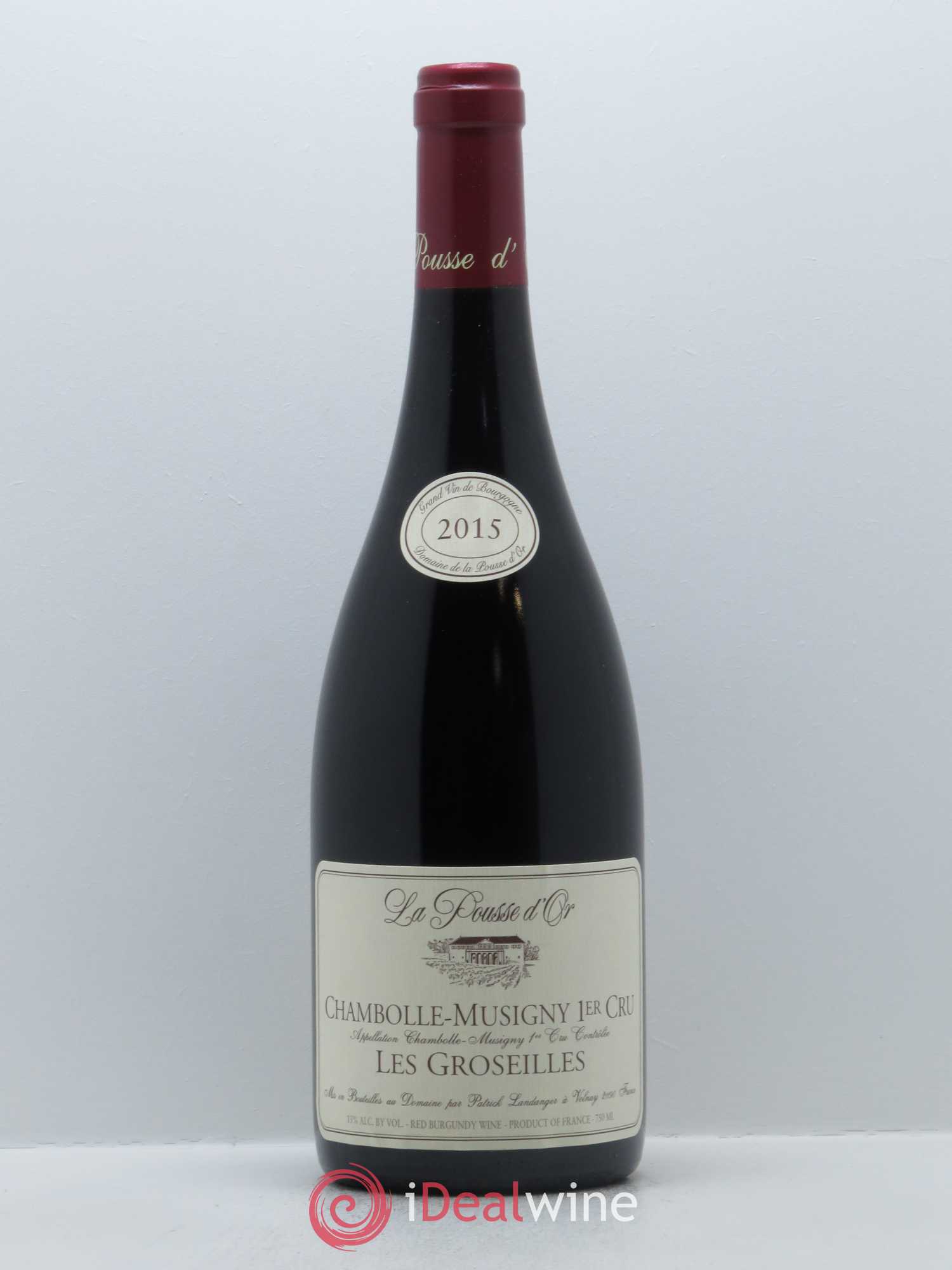 Chambolle-Musigny 1er Cru Les Groseilles La Pousse d'Or (Domaine de) 2015 - Lot de 1 bouteille - 0