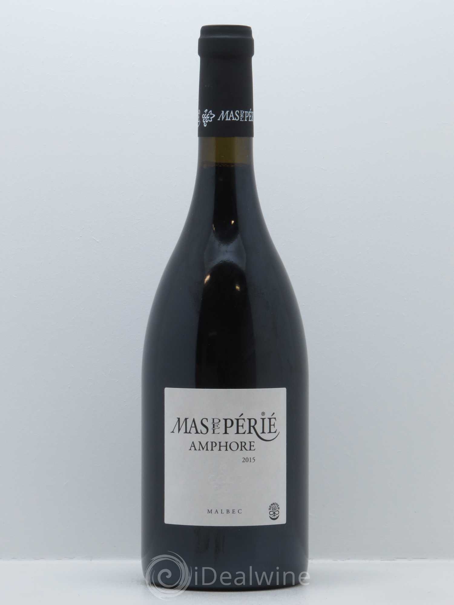 Cahors Mas Del Périé Amphore Fabien Jouves 2015 - Lot de 1 bouteille - 0