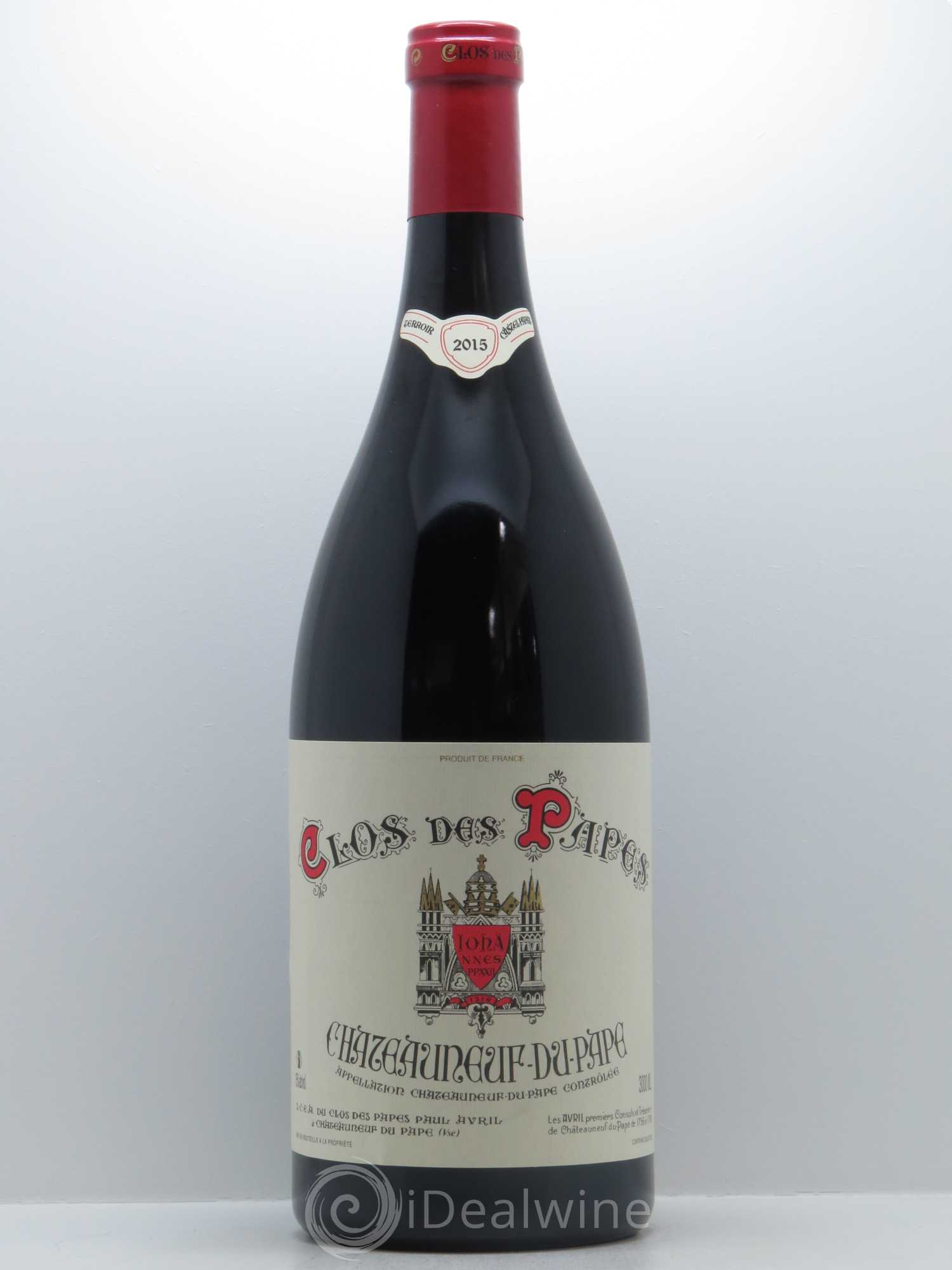 Châteauneuf-du-Pape Clos des Papes - Paul Avril 2015 - Lot de 1 jeroboam - 0